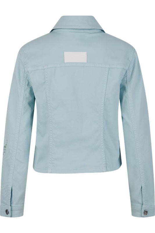 Jacket with Shirt Collar