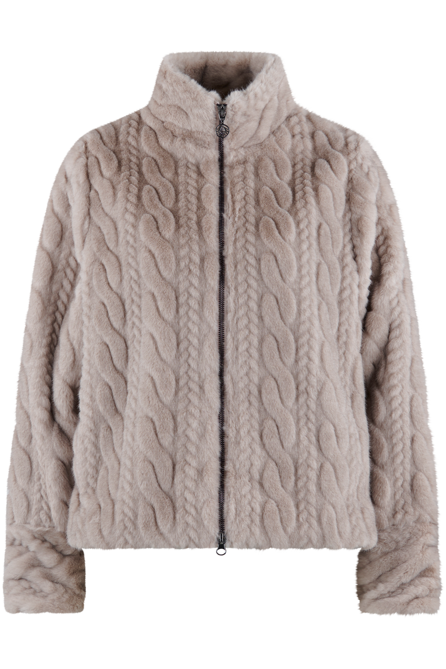 Fake Fur Jacket with Razor Effect