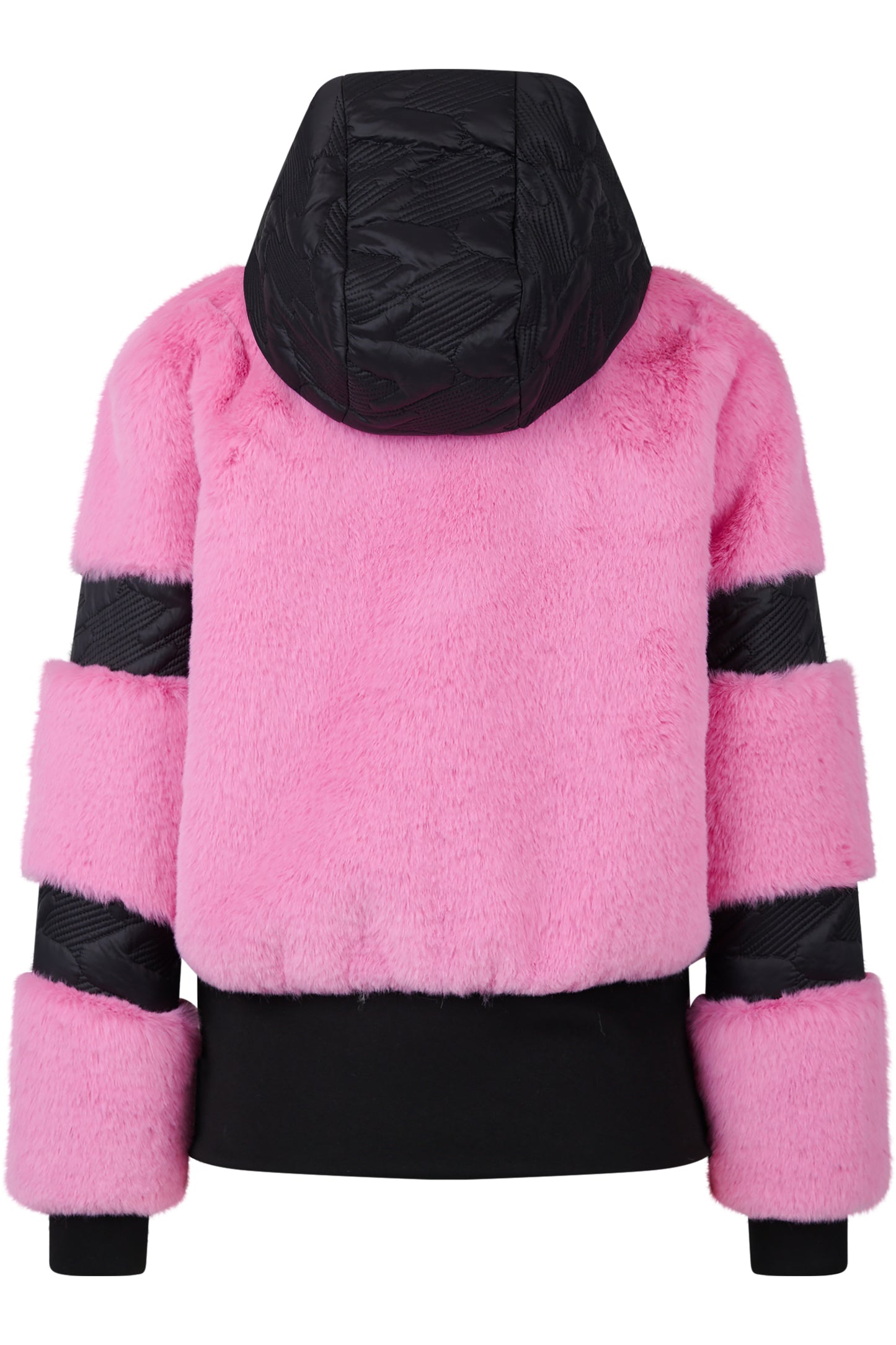 Ski Jacket Made of Faux Fur