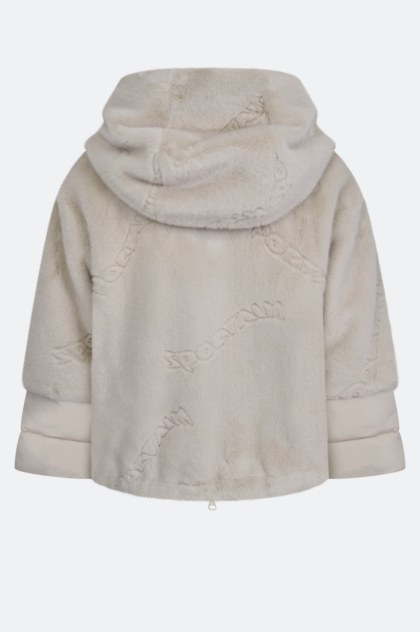 Faux Fur Jacket with Hood