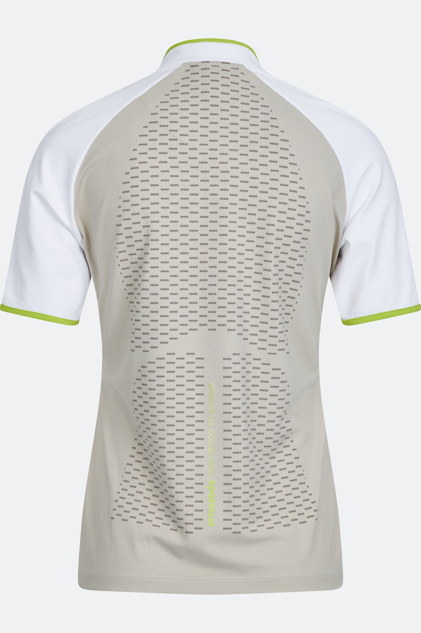 Patterned Polo Shirt