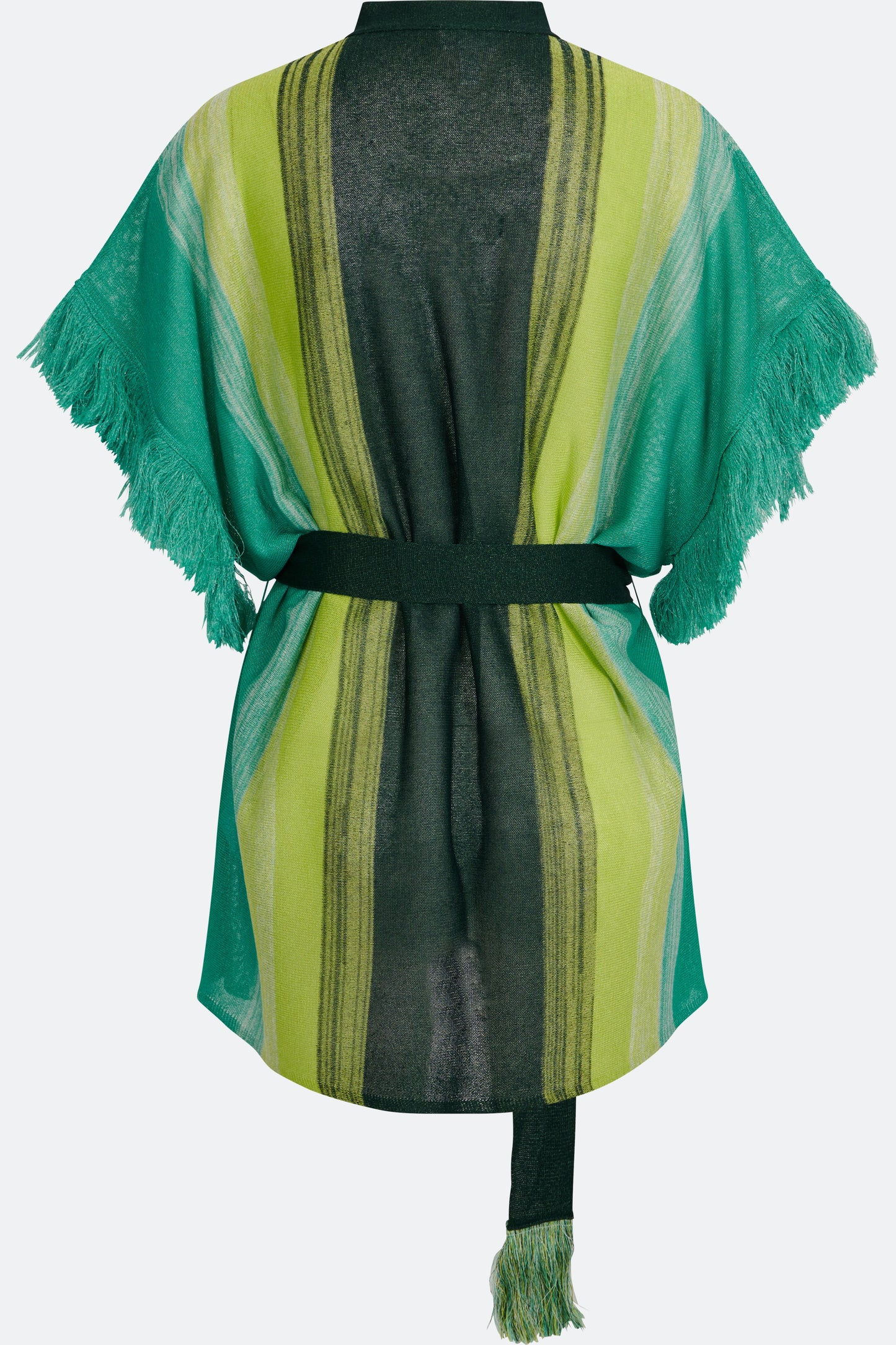 Cardigan with Grading Color