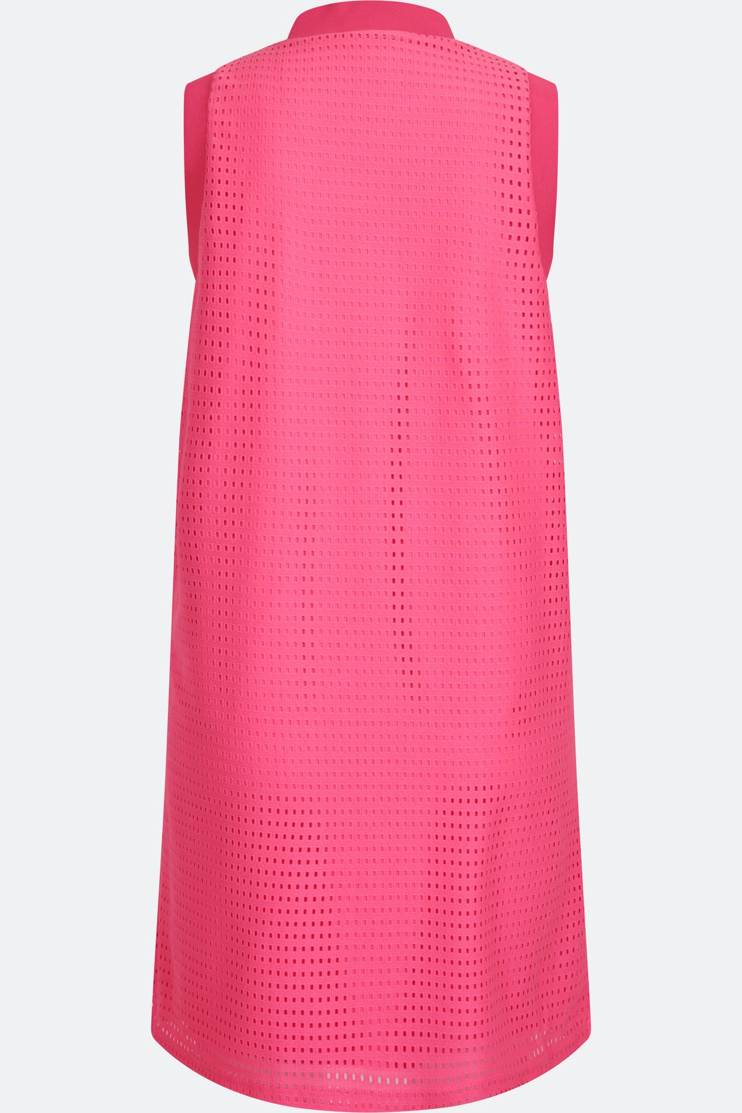 Sleeveless Golf Dress with Stand-Up Collar
