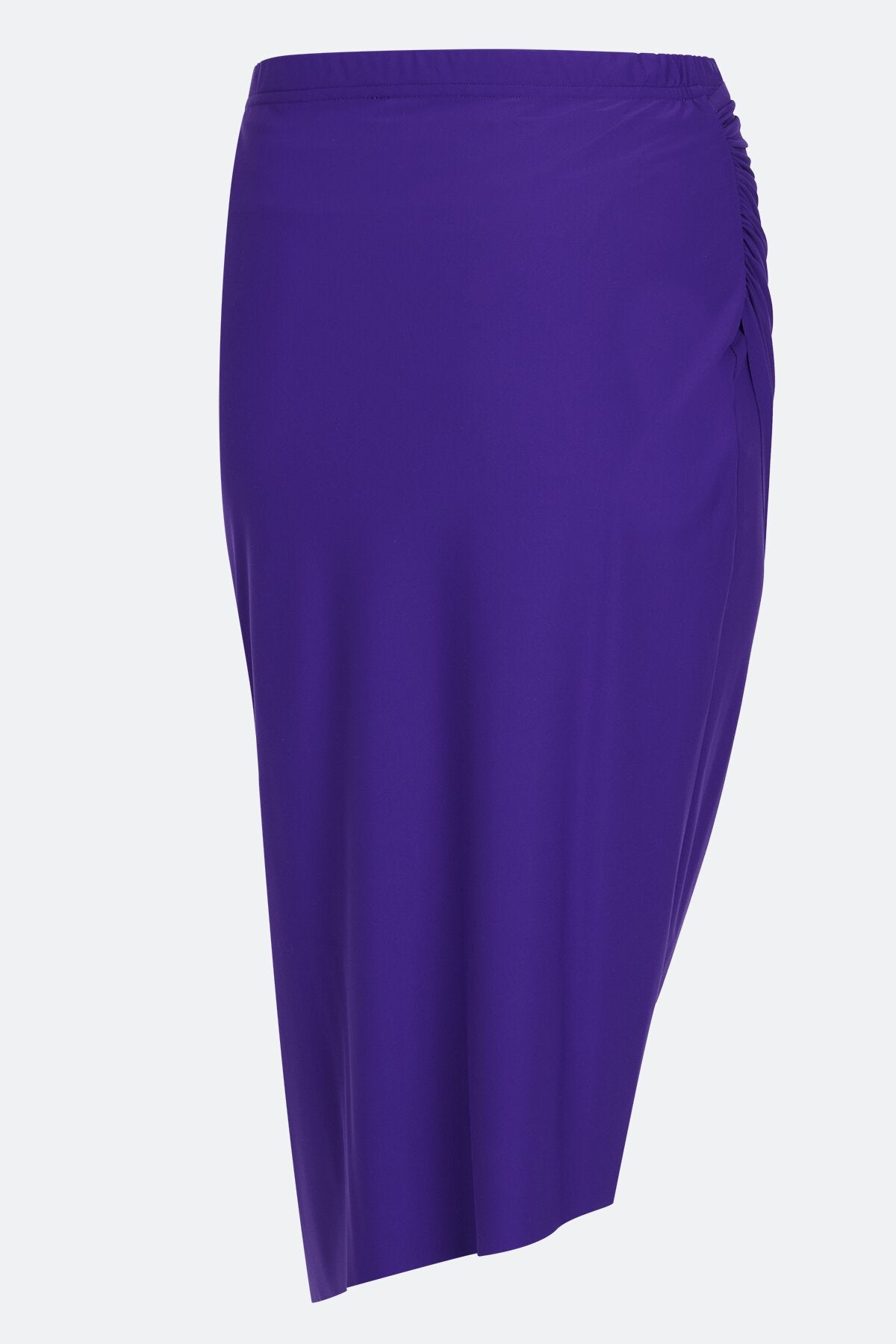 Slip-On Skirt In Wrap-Around Look