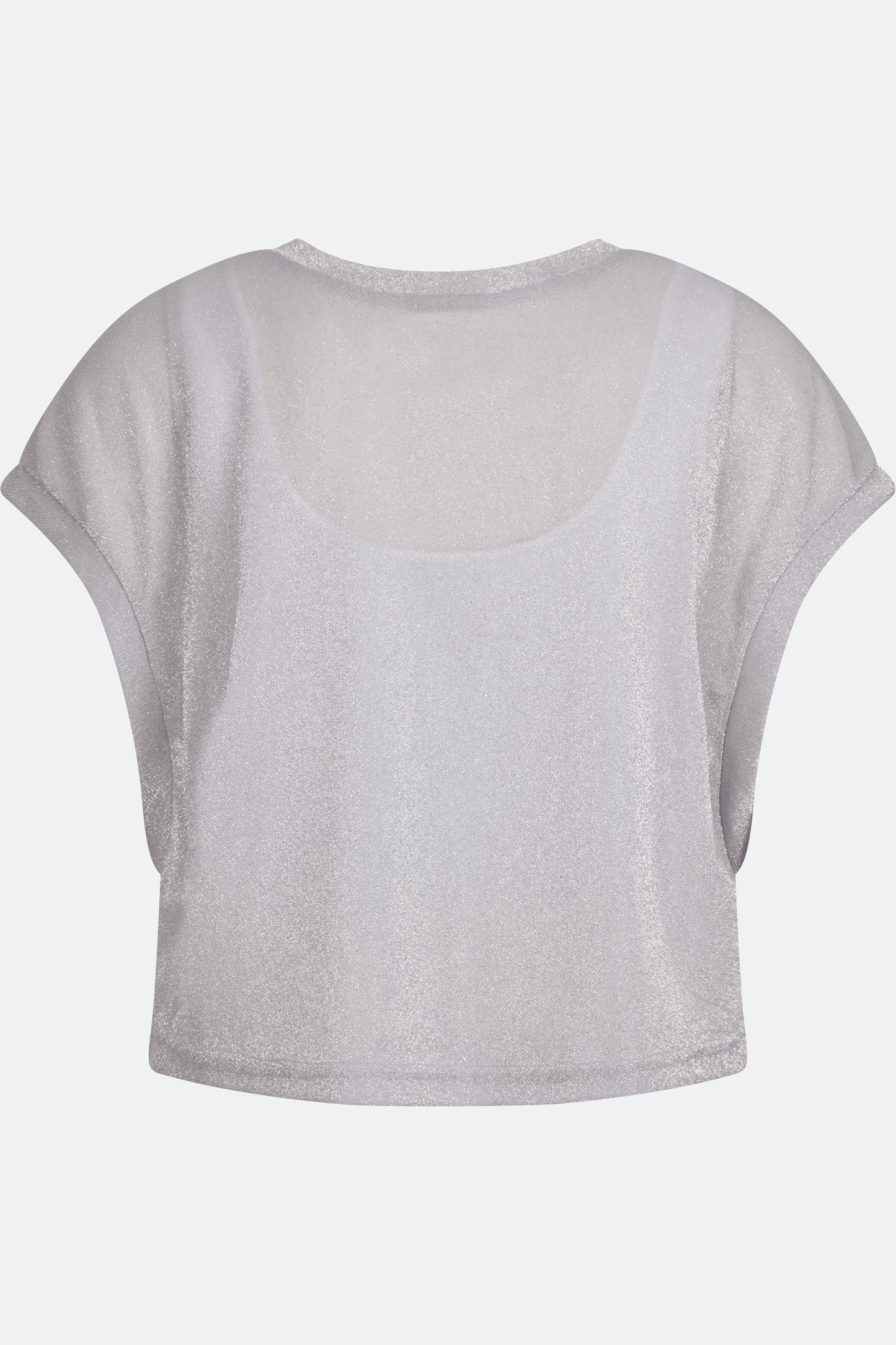 微閃薄紗與緊身胸衣兩件套上衣