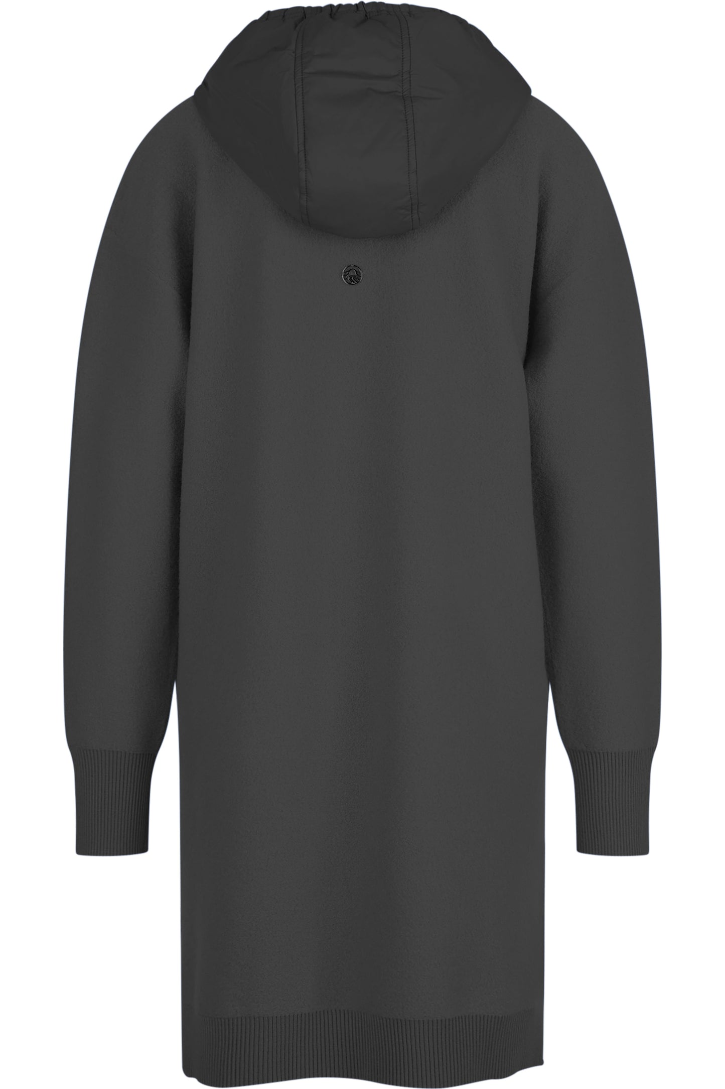 Knitted Coat with Hood