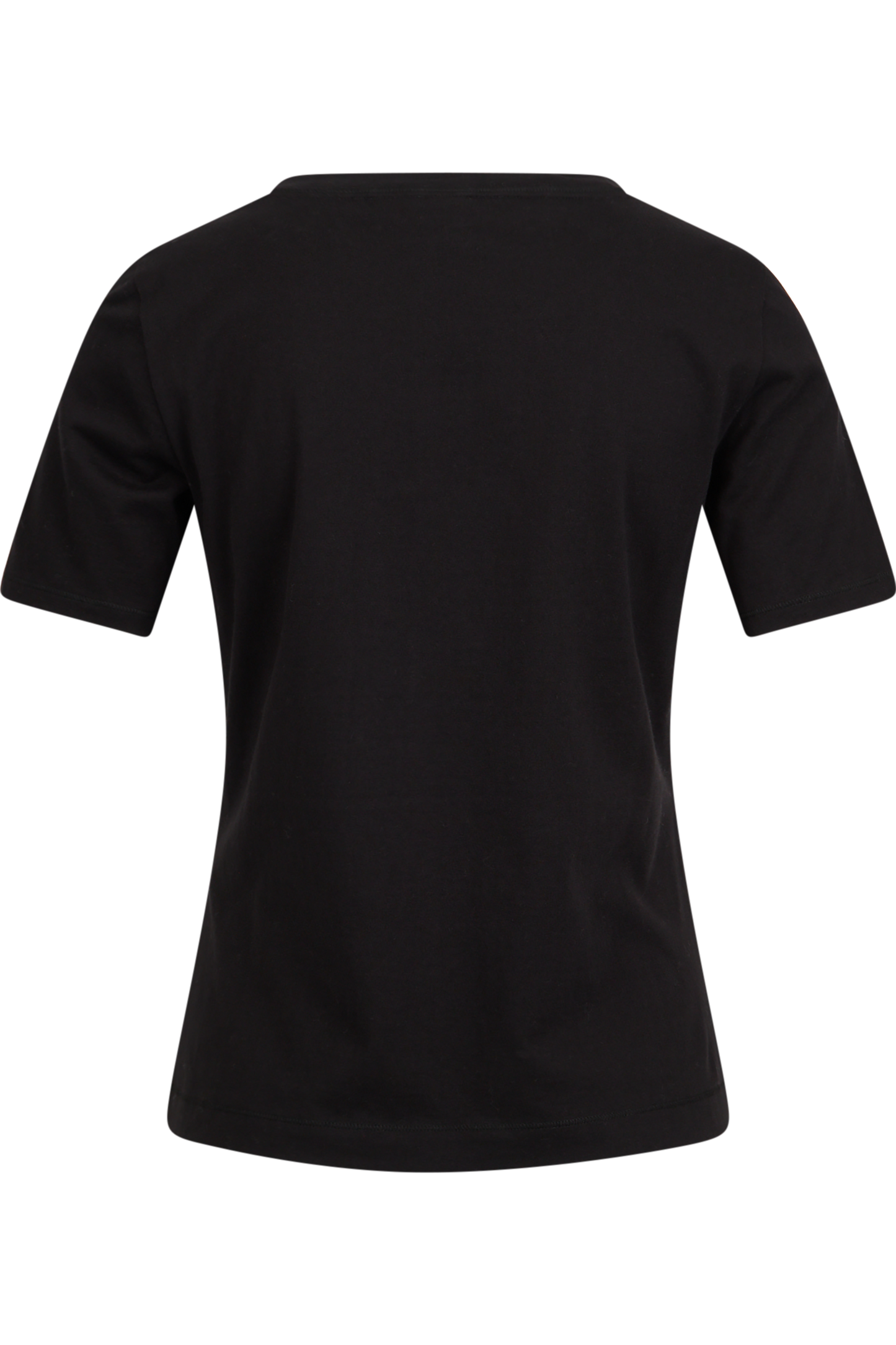 亮片流苏装饰图案圆领T恤