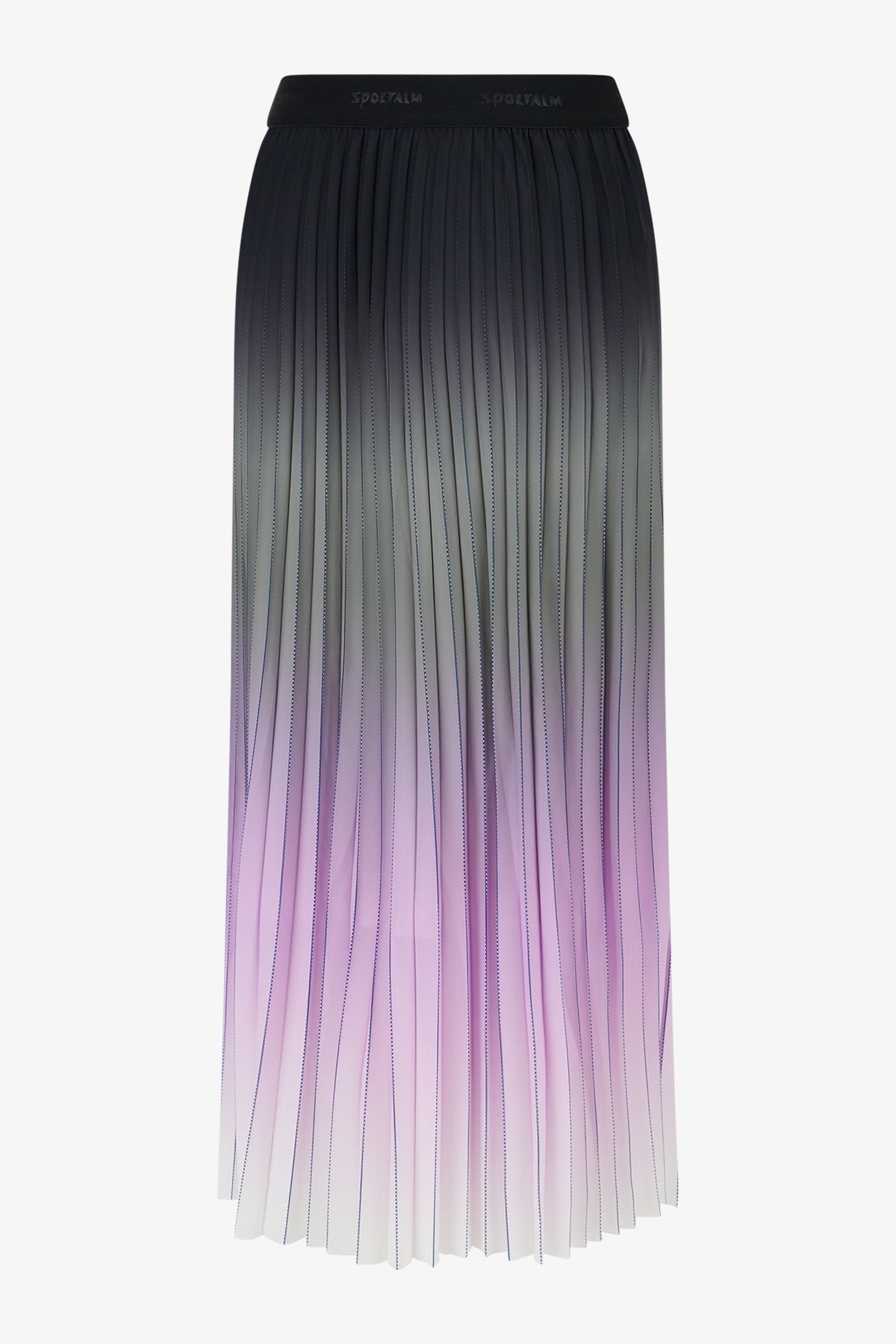 Skirt in Fine Pleated Fabric