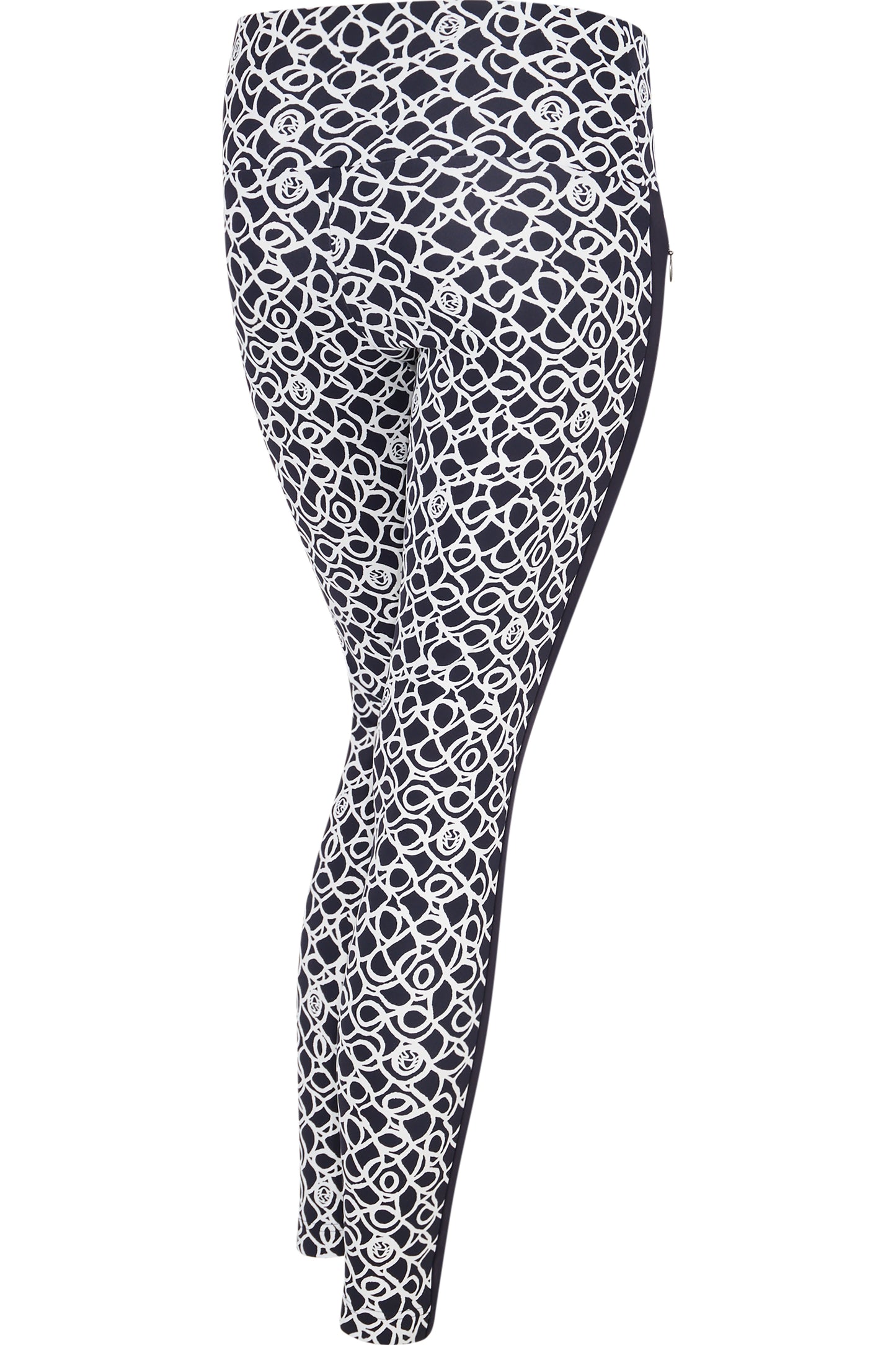 Leggings with Wide Waistband