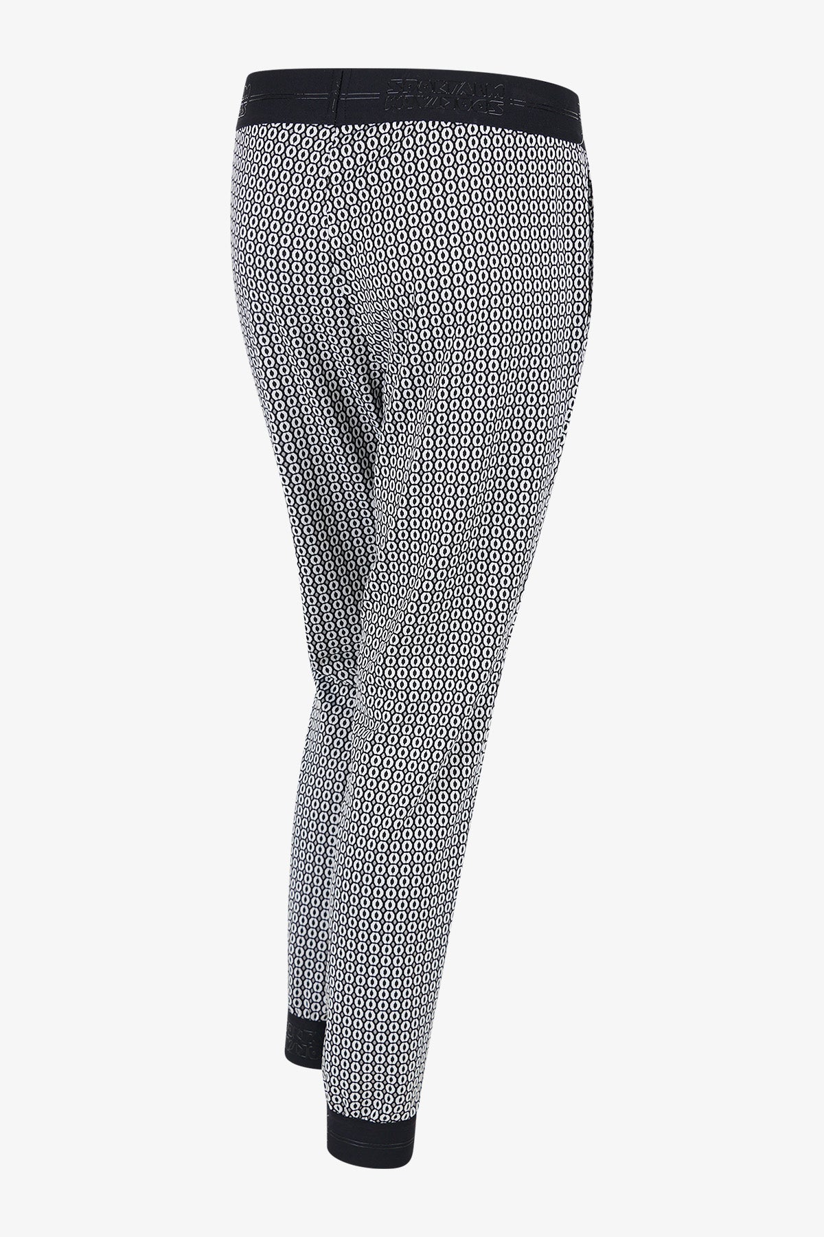 Trousers in Soft Jacquard Fabric