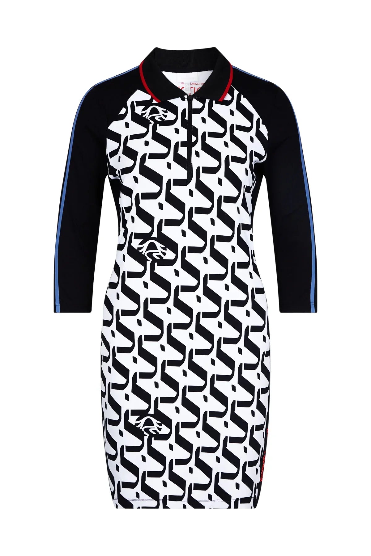 Graphic Print Golf Dress