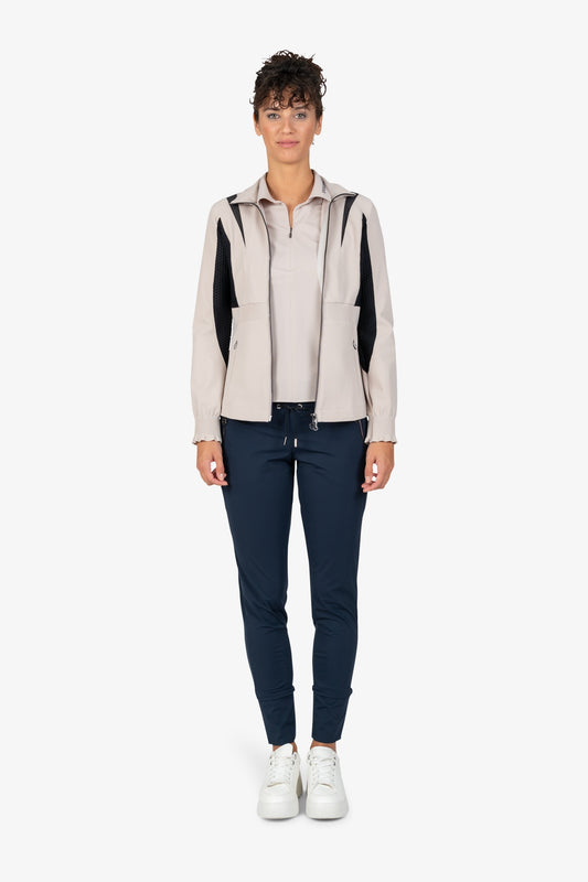Golf Jacket with Stand-up Collar