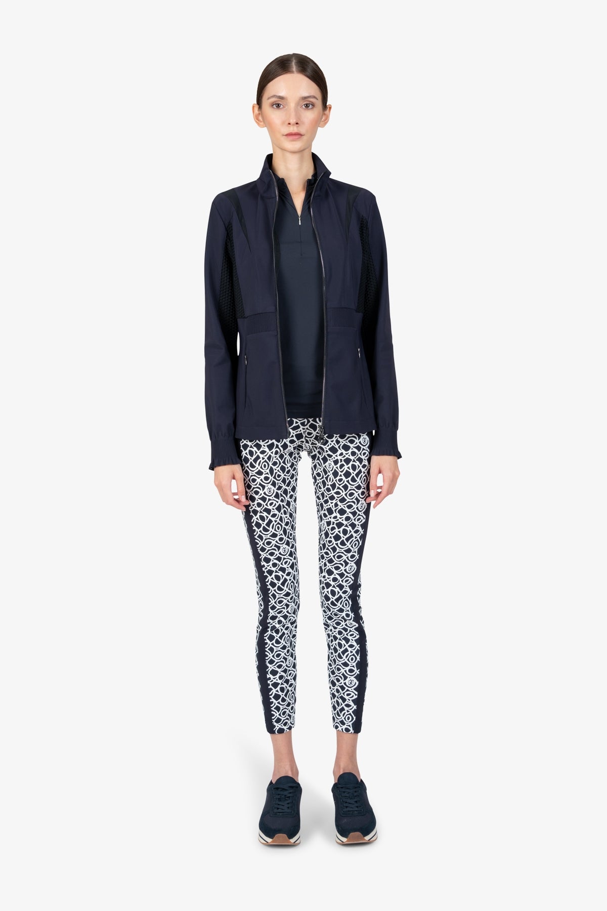 Golf Jacket with Stand-up Collar