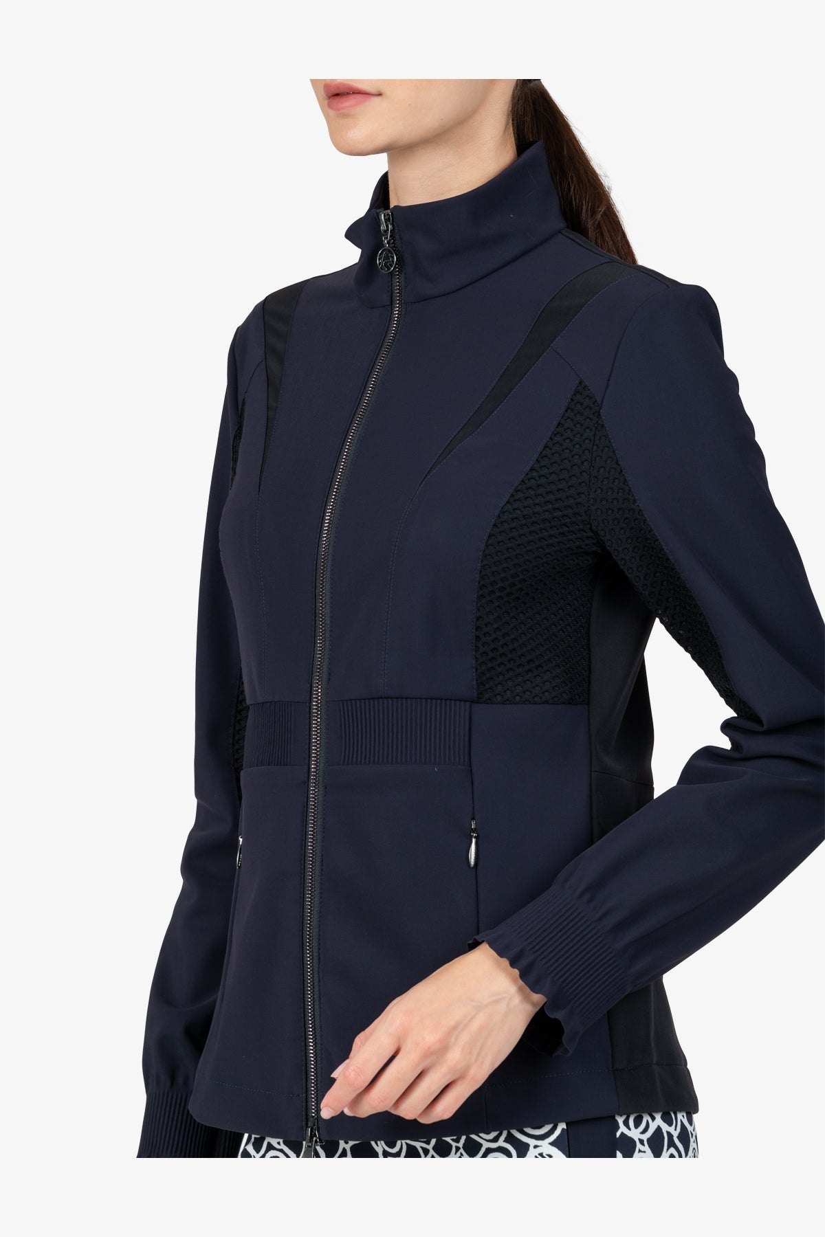 Golf Jacket with Stand-up Collar