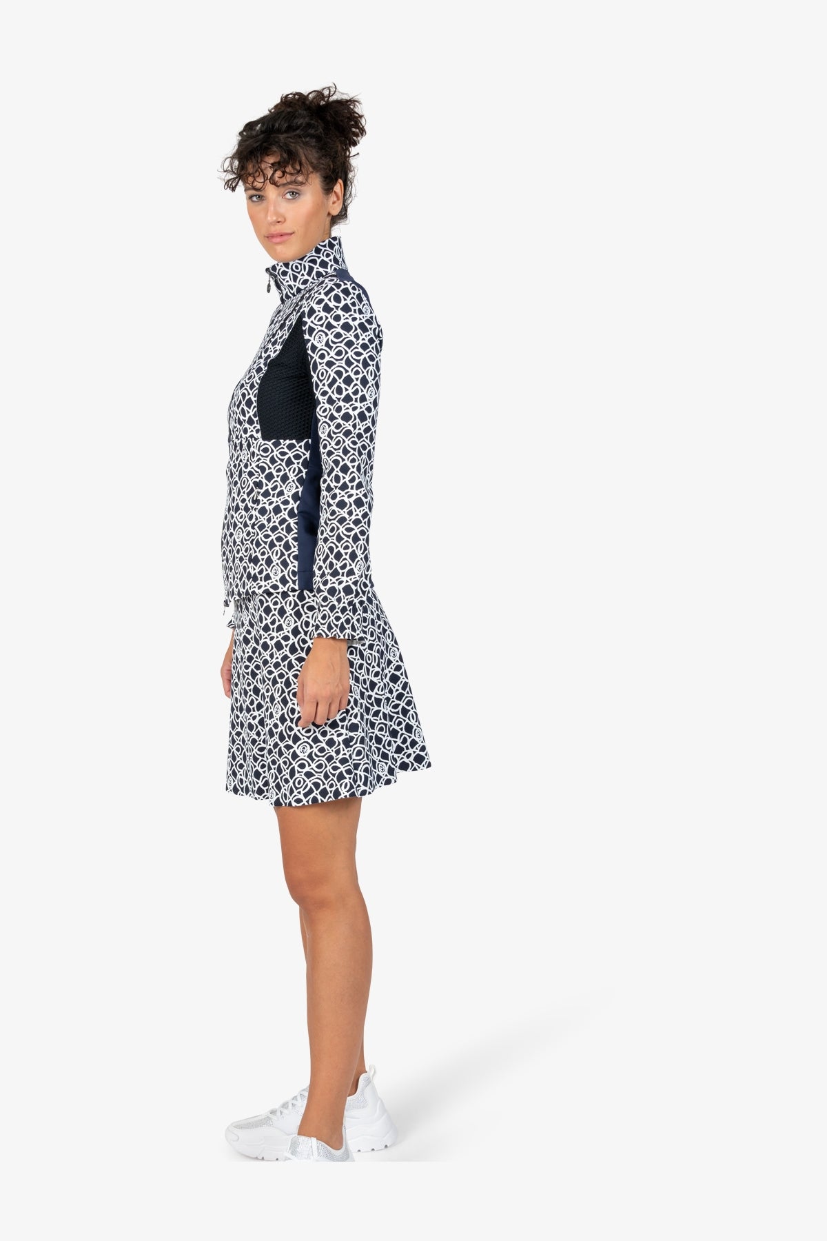 Golf Jacket with Stand-up Collar