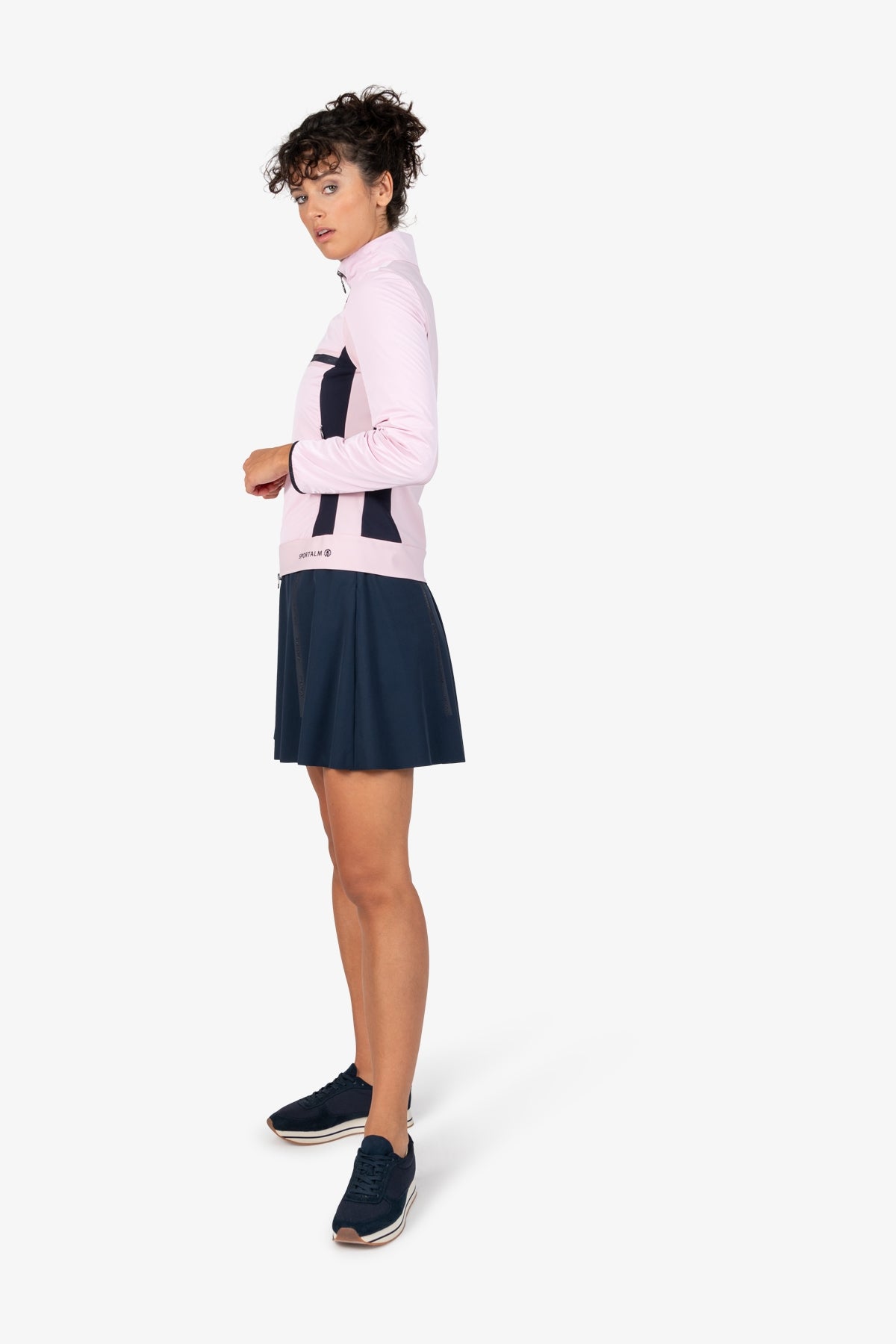 Golf Jacket with Stand-up Collar