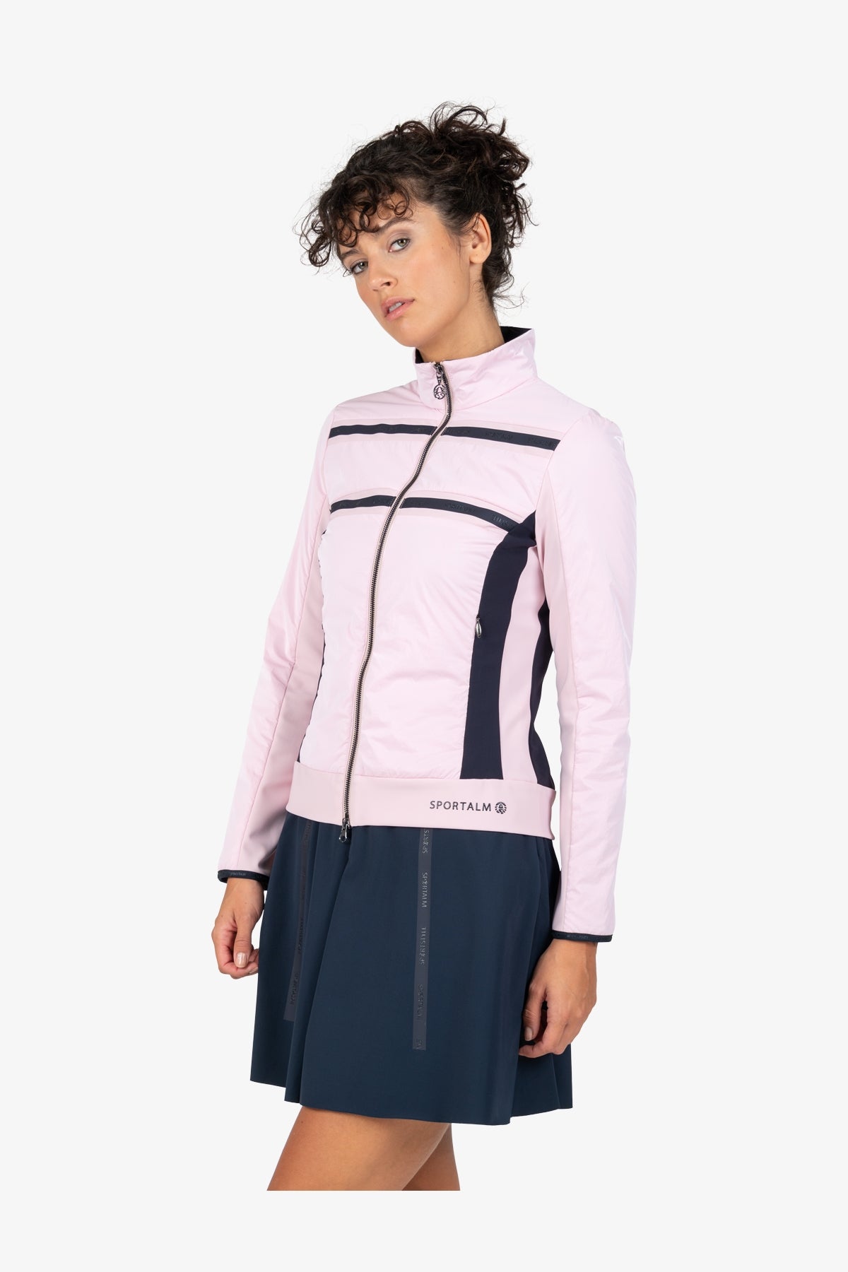Golf Jacket with Stand-up Collar