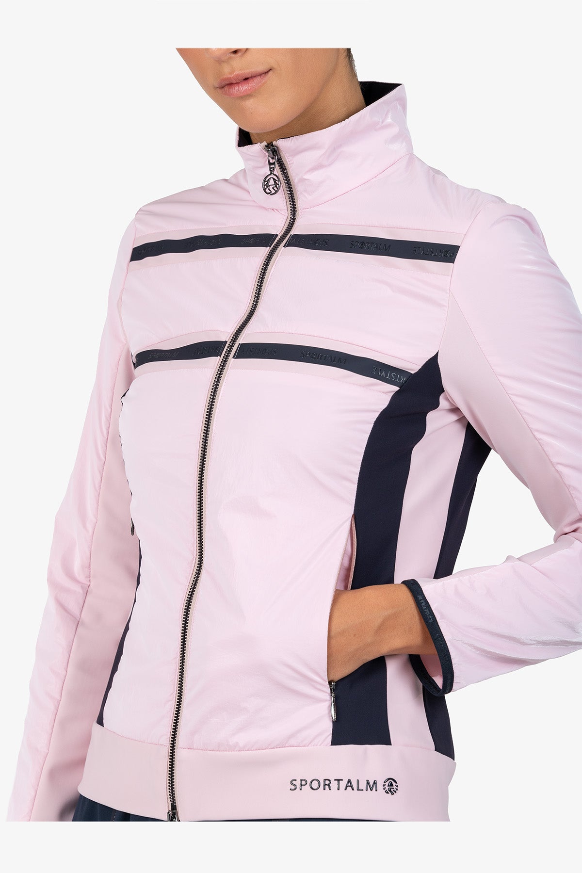 Golf Jacket with Stand-up Collar