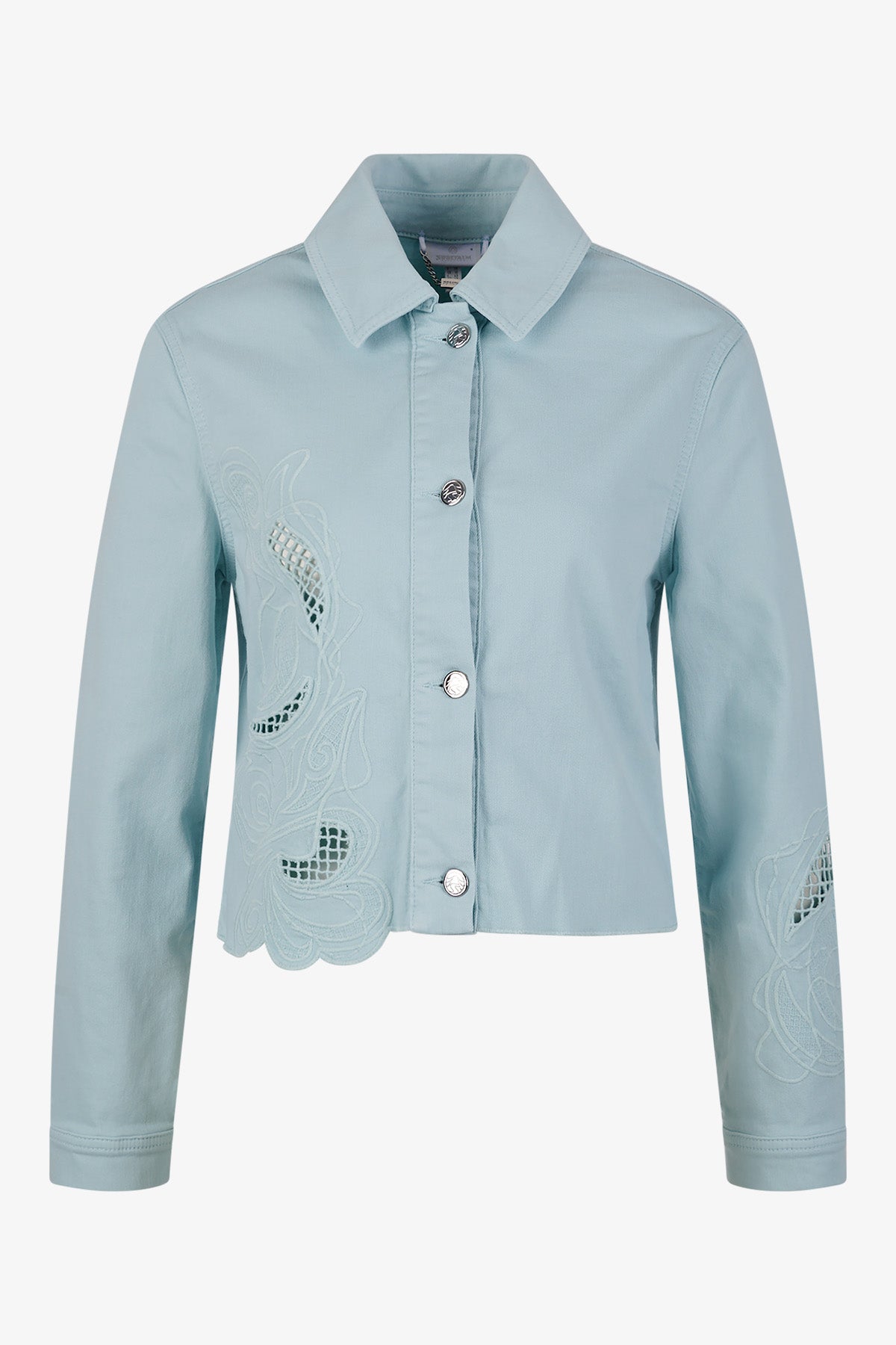 Jacket with Shirt Collar