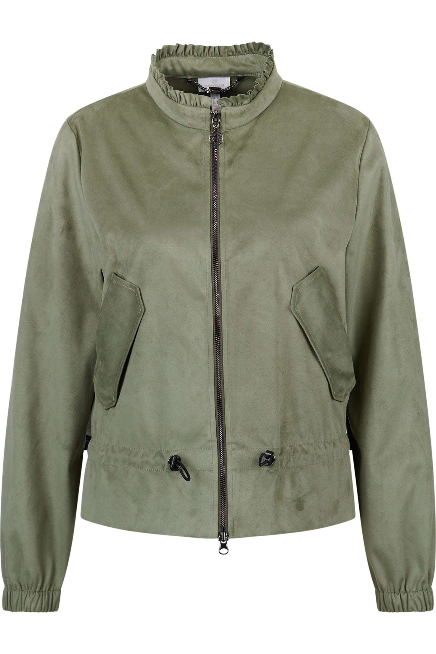 Jacket Made from Soft Velour Fabric