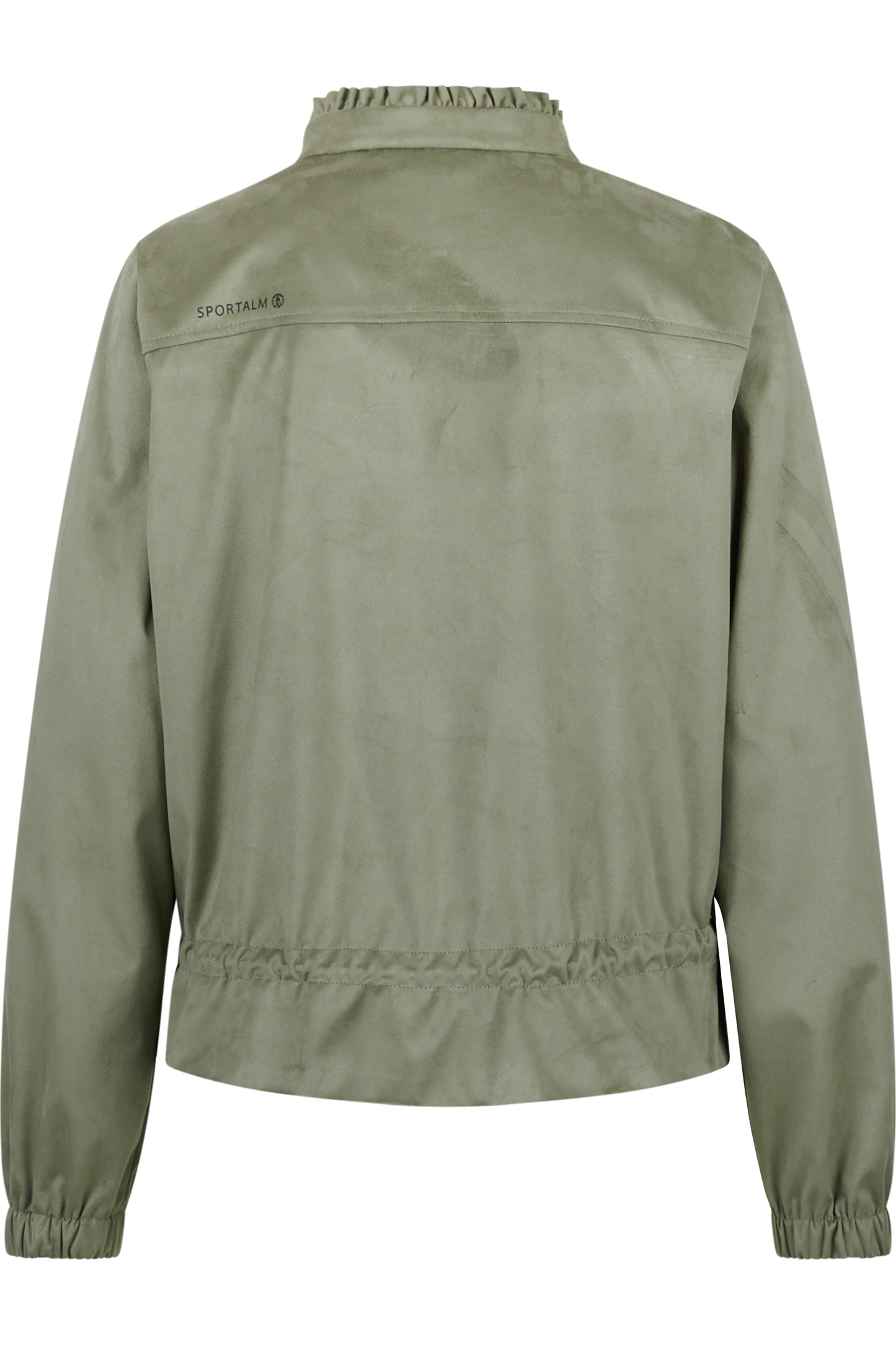 Jacket Made from Soft Velour Fabric