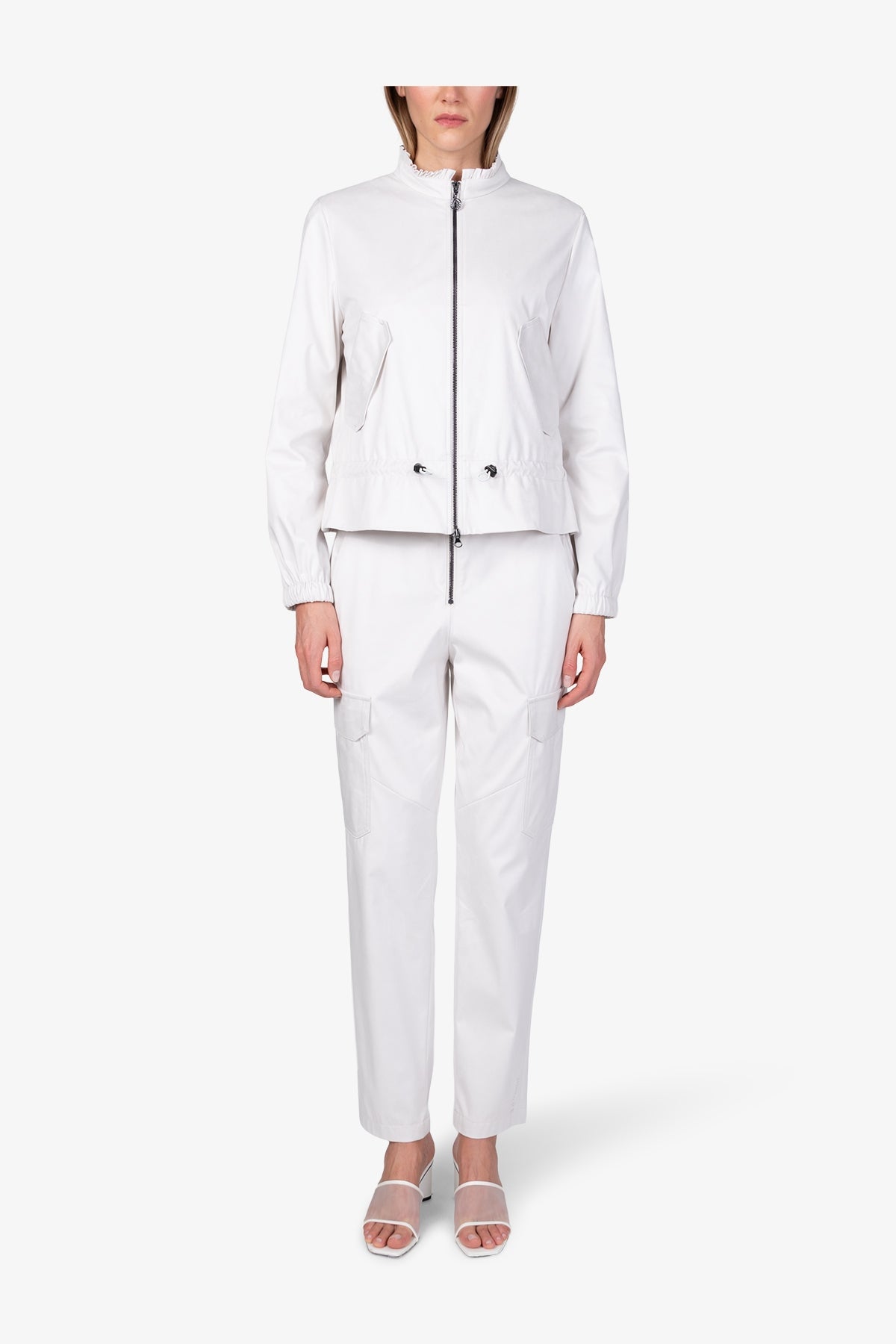 Jacket Made from Soft Velour Fabric