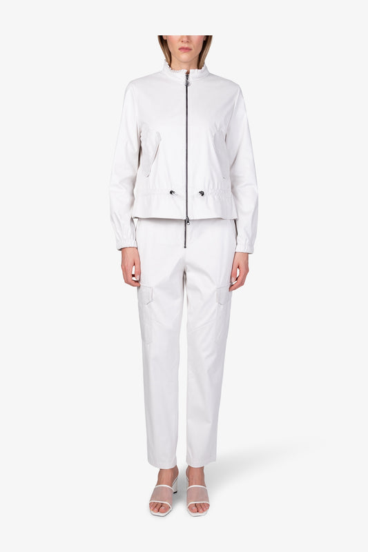 Jacket Made from Soft Velour Fabric