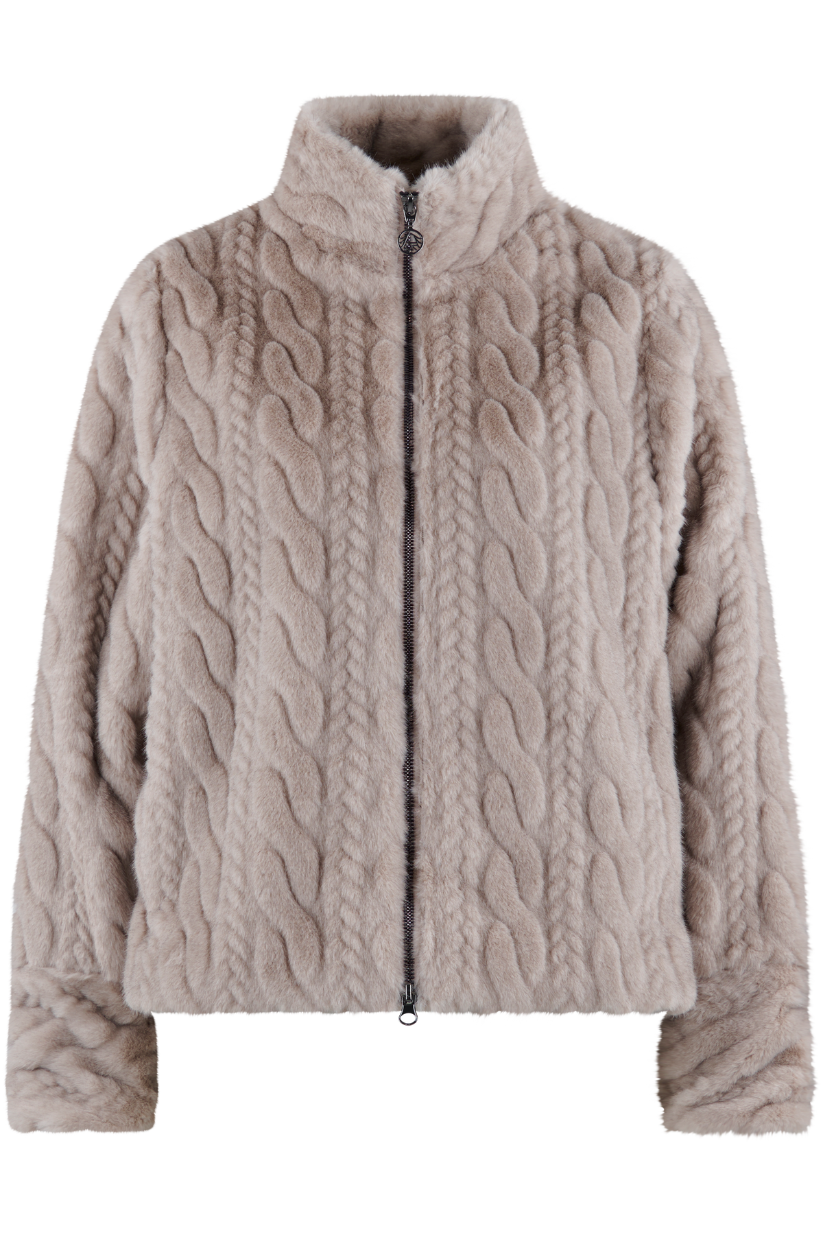 Fake Fur Jacket with Razor Effect