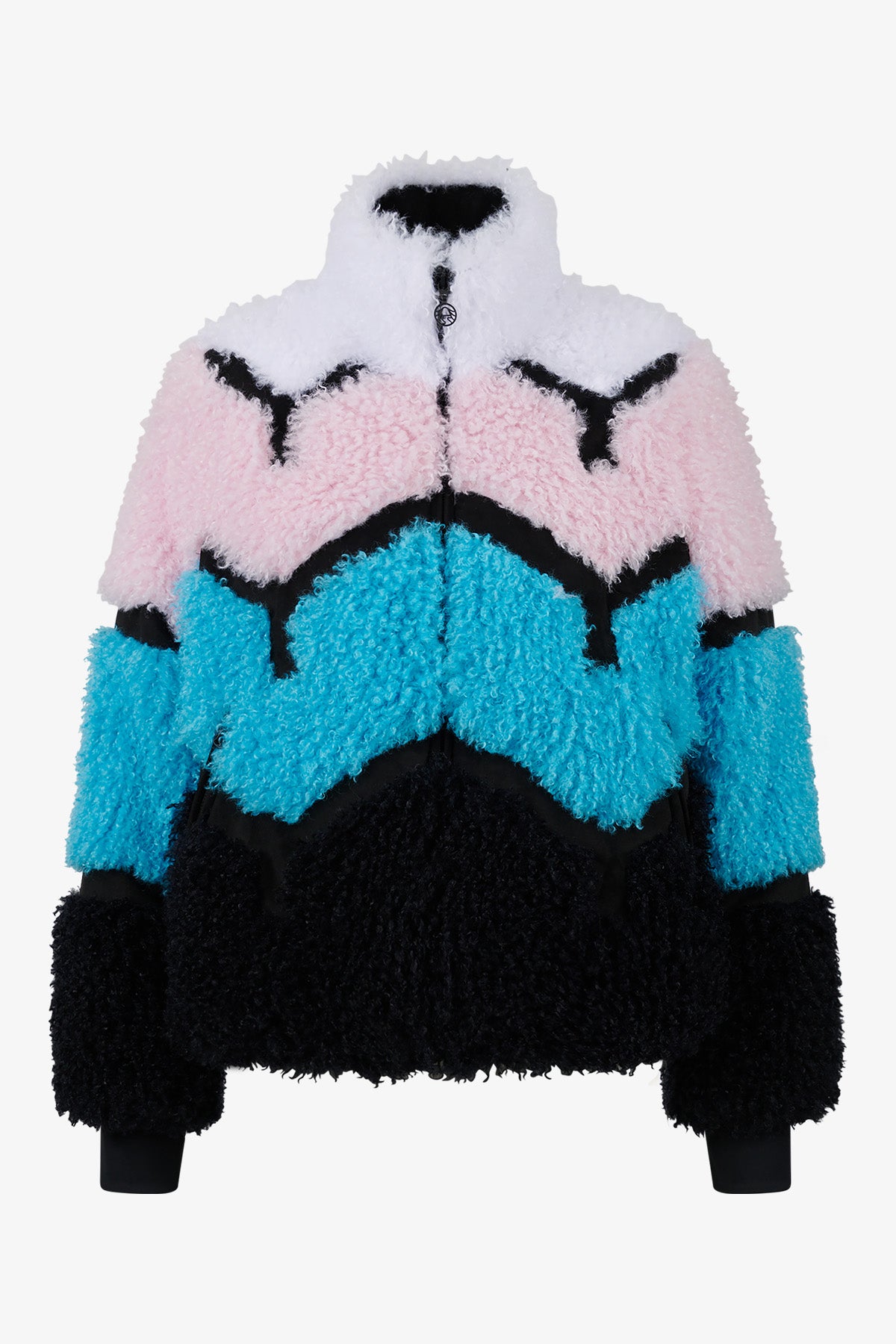 Ski Jacket Made of Soft Faux Fur
