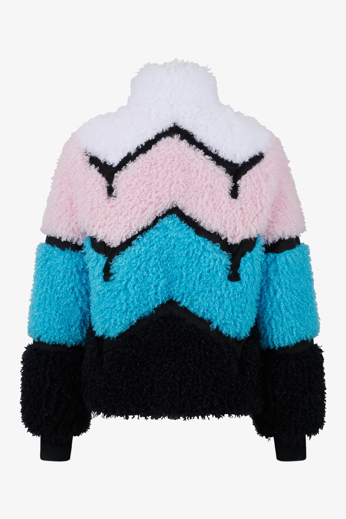 Ski Jacket Made of Soft Faux Fur