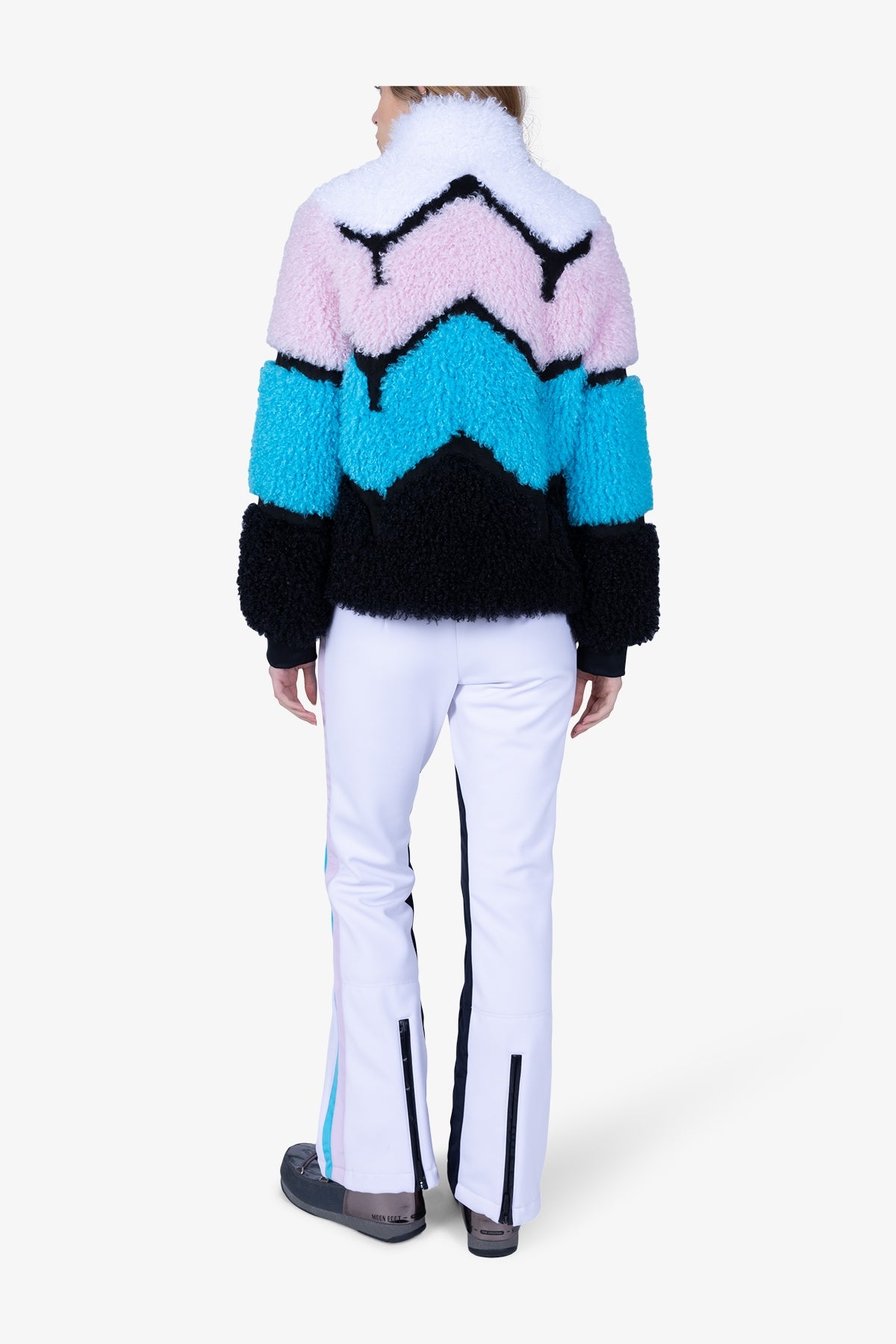 Ski Jacket Made of Soft Faux Fur