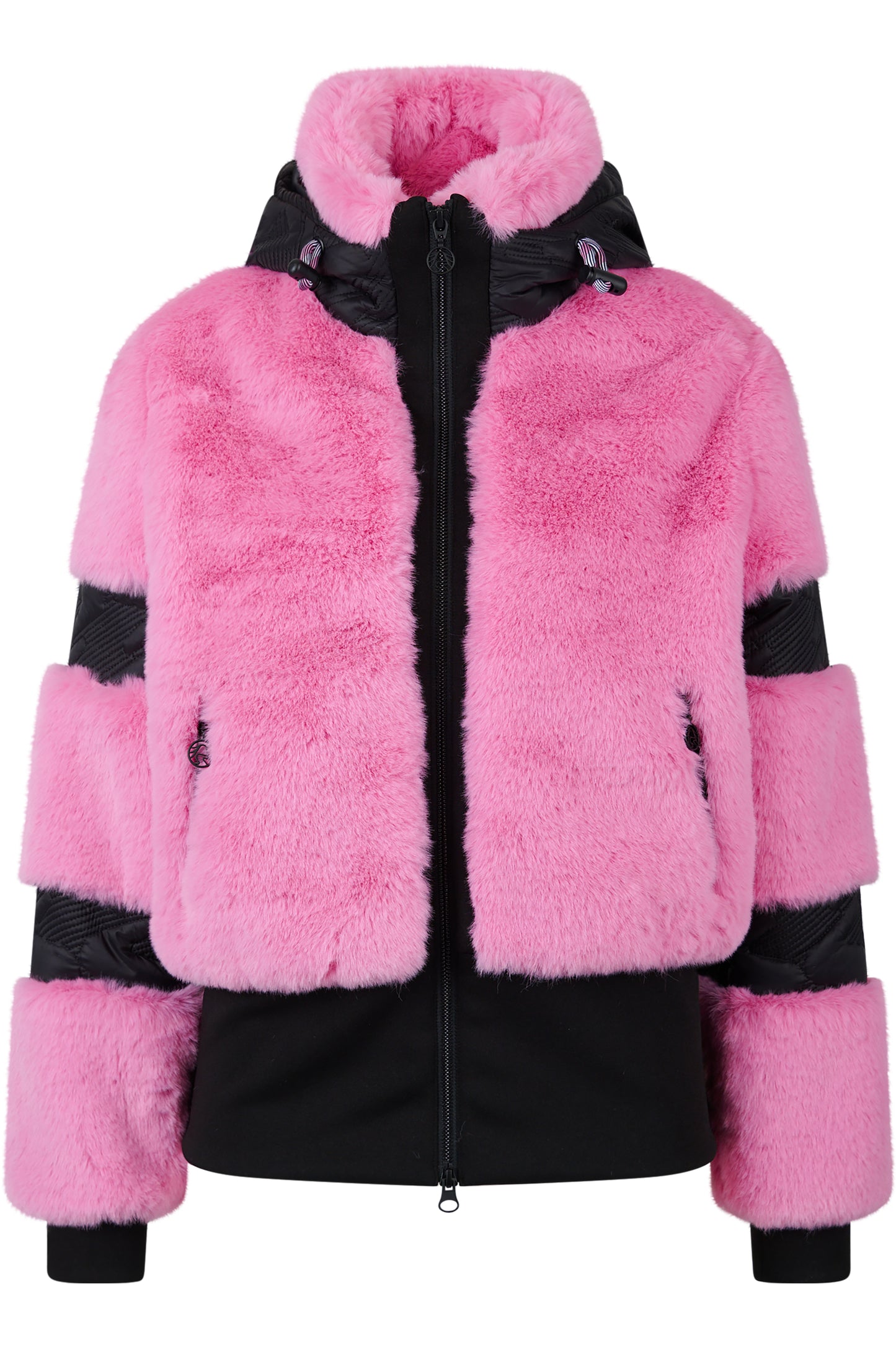 Ski Jacket Made of Faux Fur