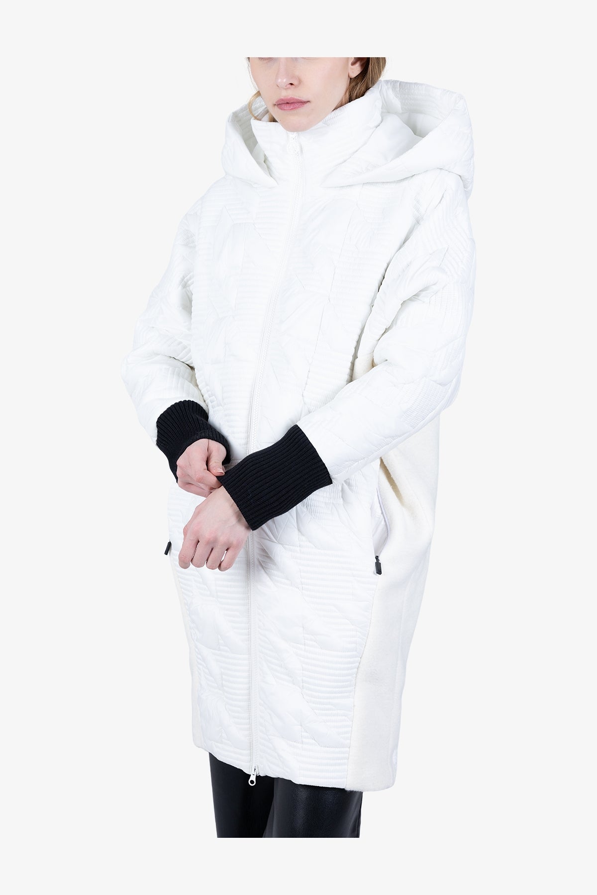 Extravagant Coat with Hood
