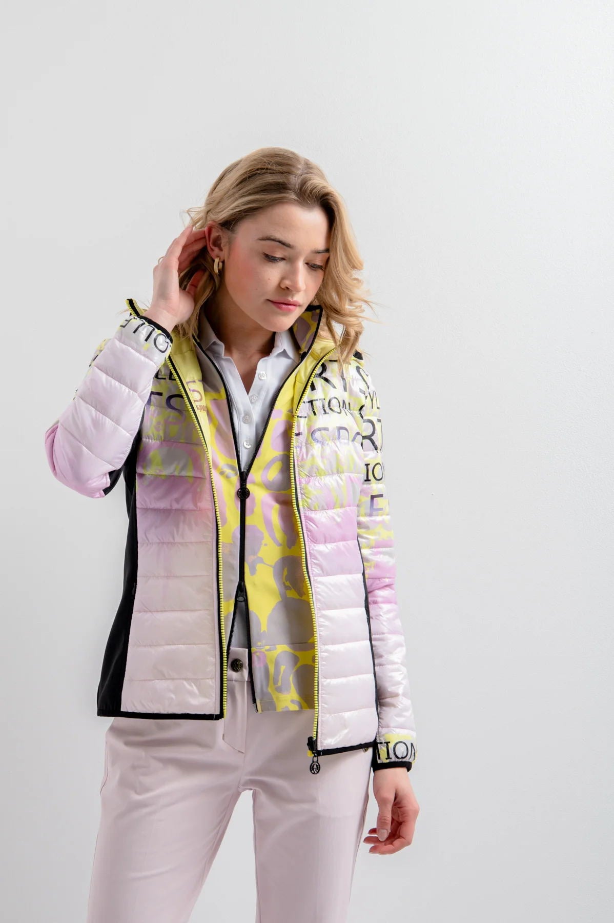 Reversible Jacket with Leopard Print