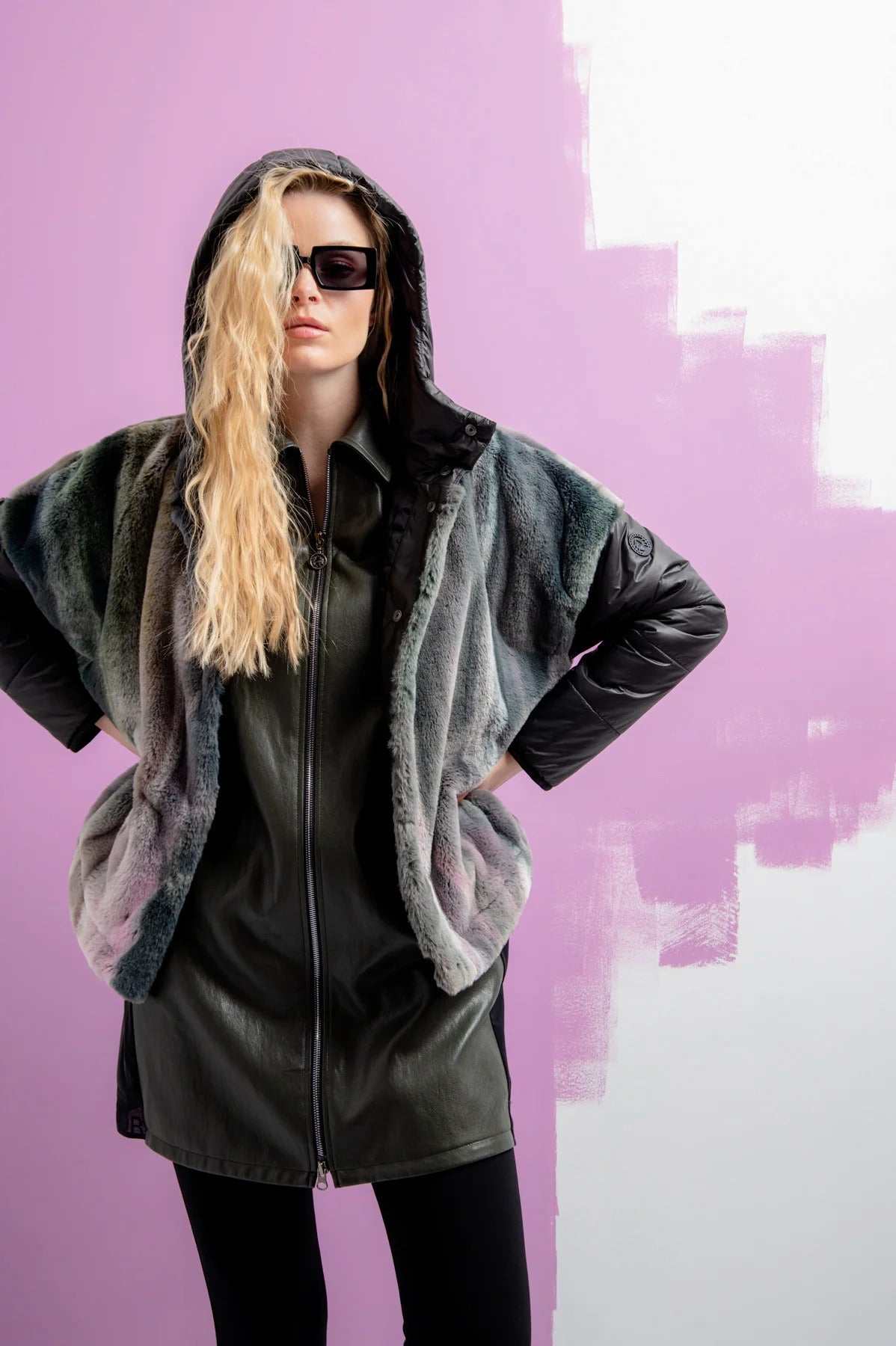 Plush Nylon Jacket
