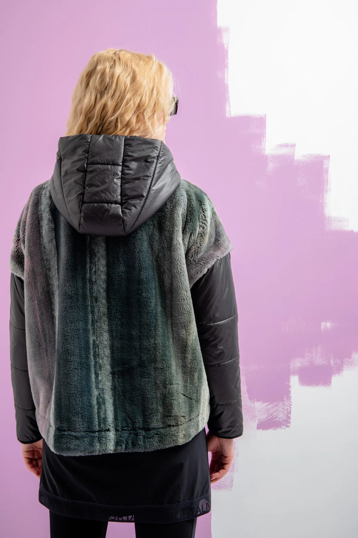 Plush Nylon Jacket