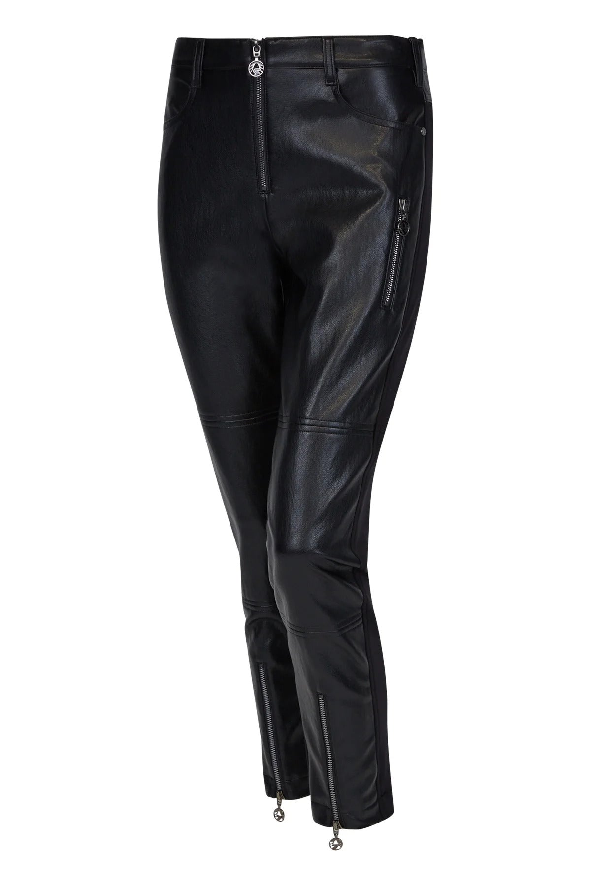 Leather Trousers in a 7/8 Length