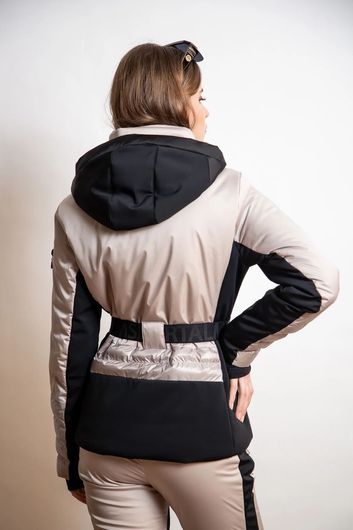 Padded Jacket with Quilted Hem