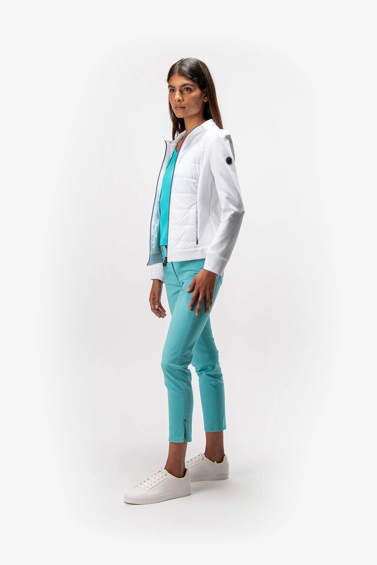 Sporty Jacket with Padded Front