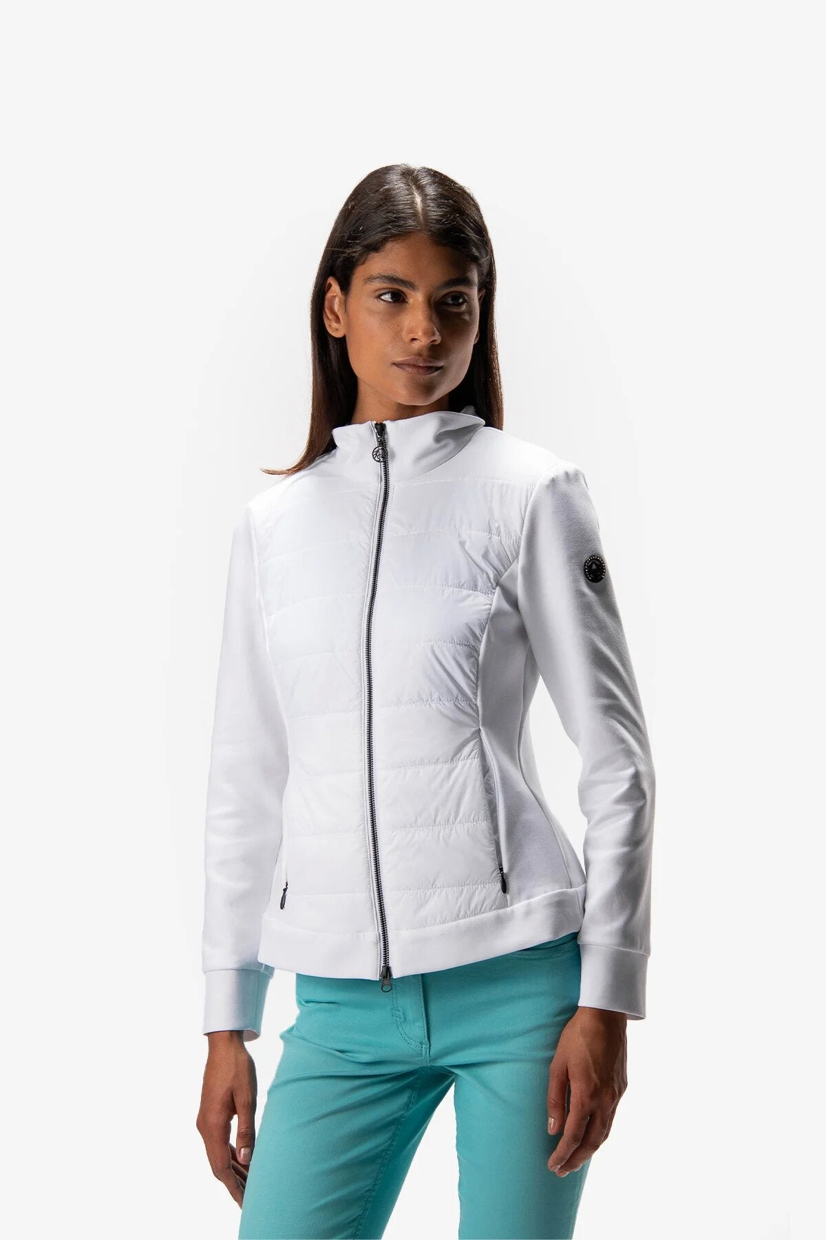 Sporty Jacket with Padded Front