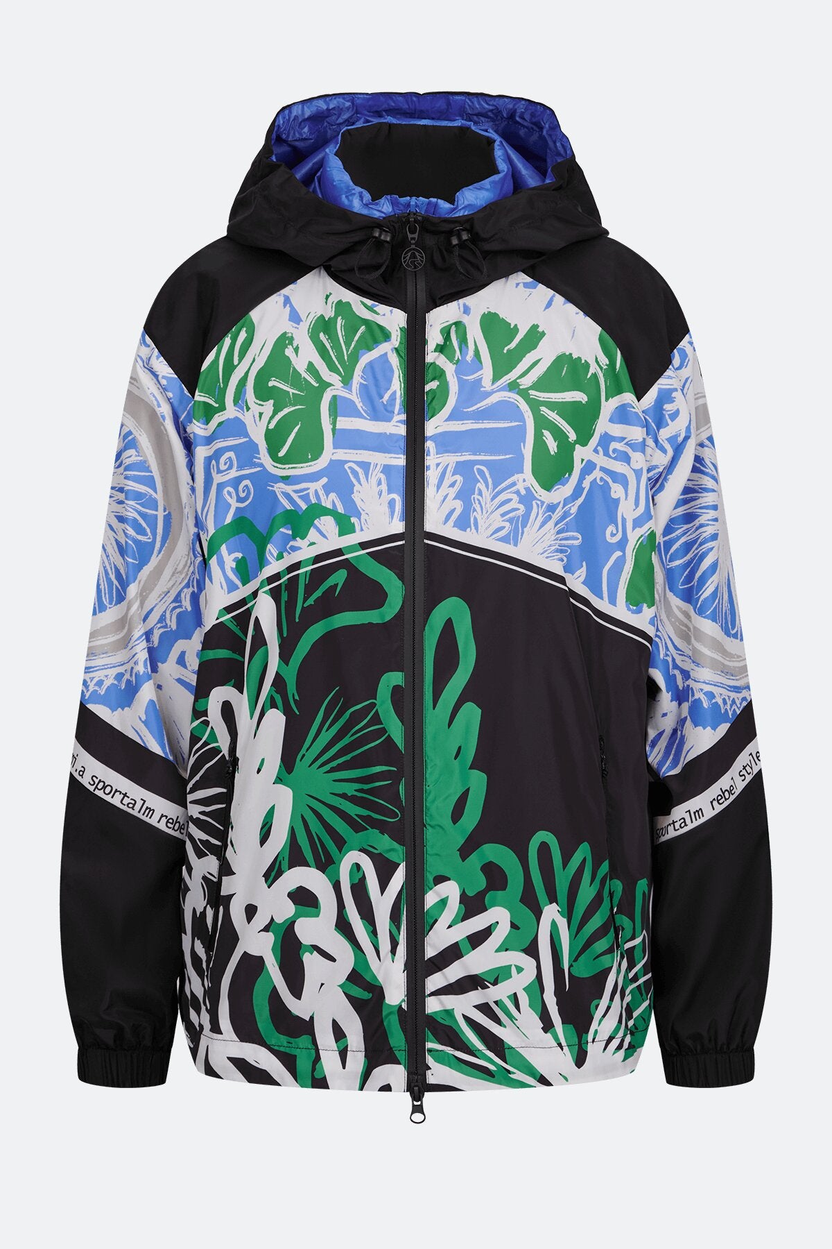 Outdoor Jacket with Hood And Extra Quilted Vest