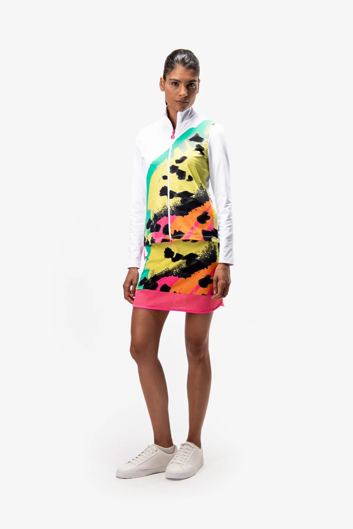Jacket with  Abstract Print