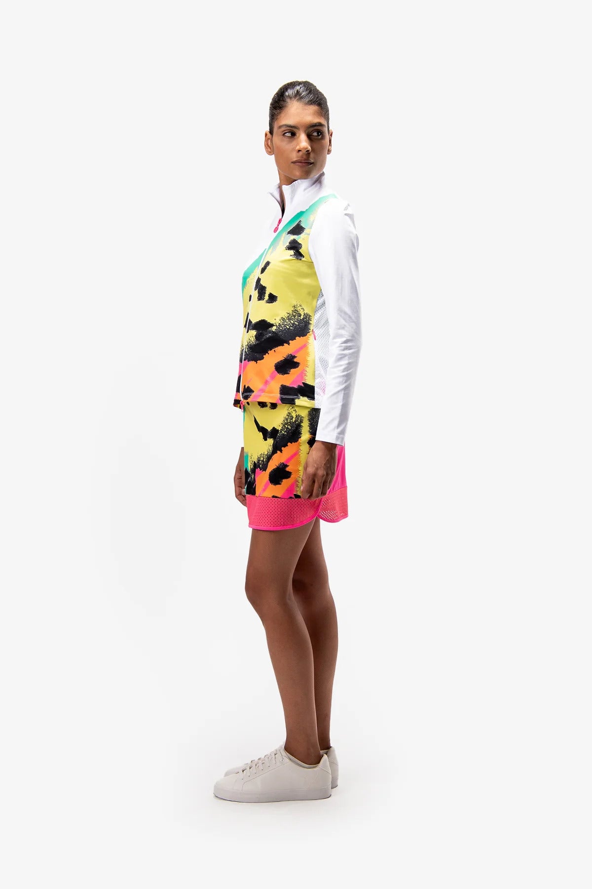 Jacket with  Abstract Print