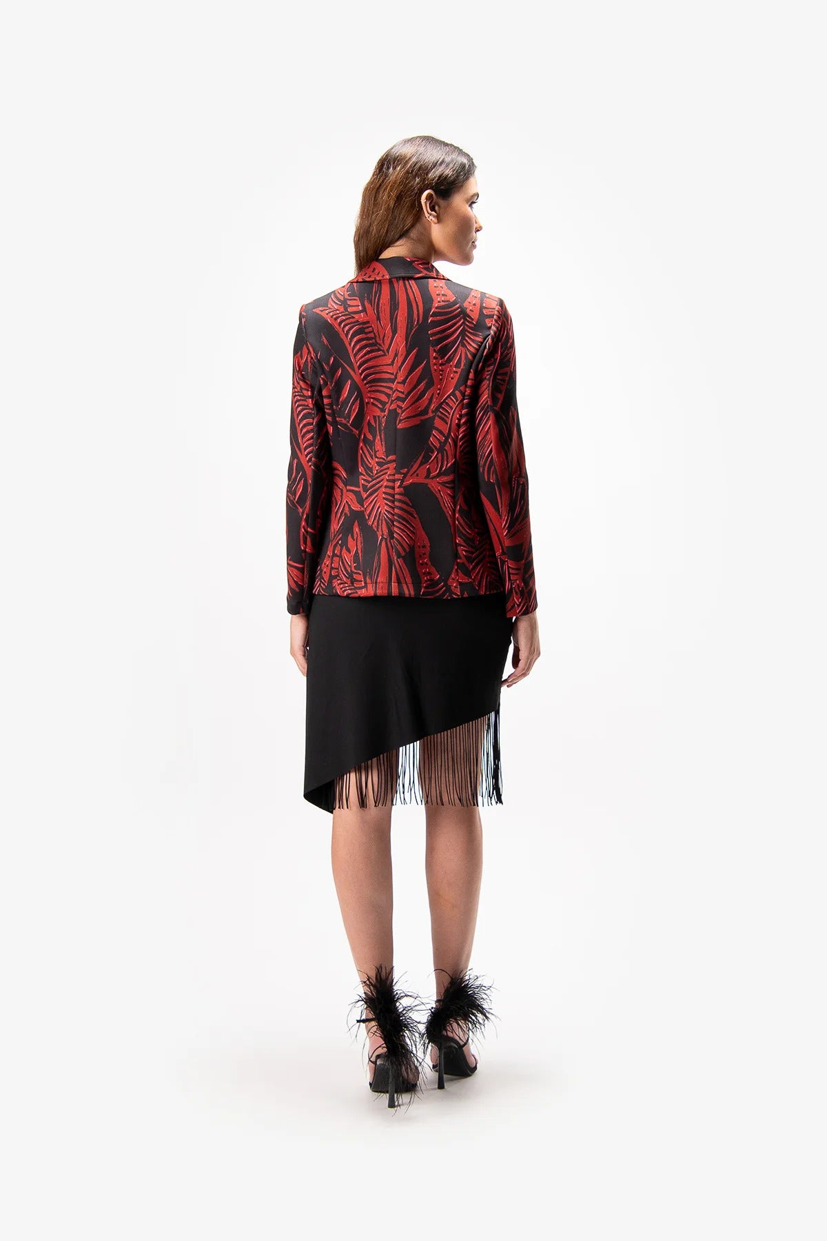 Printed Blazer