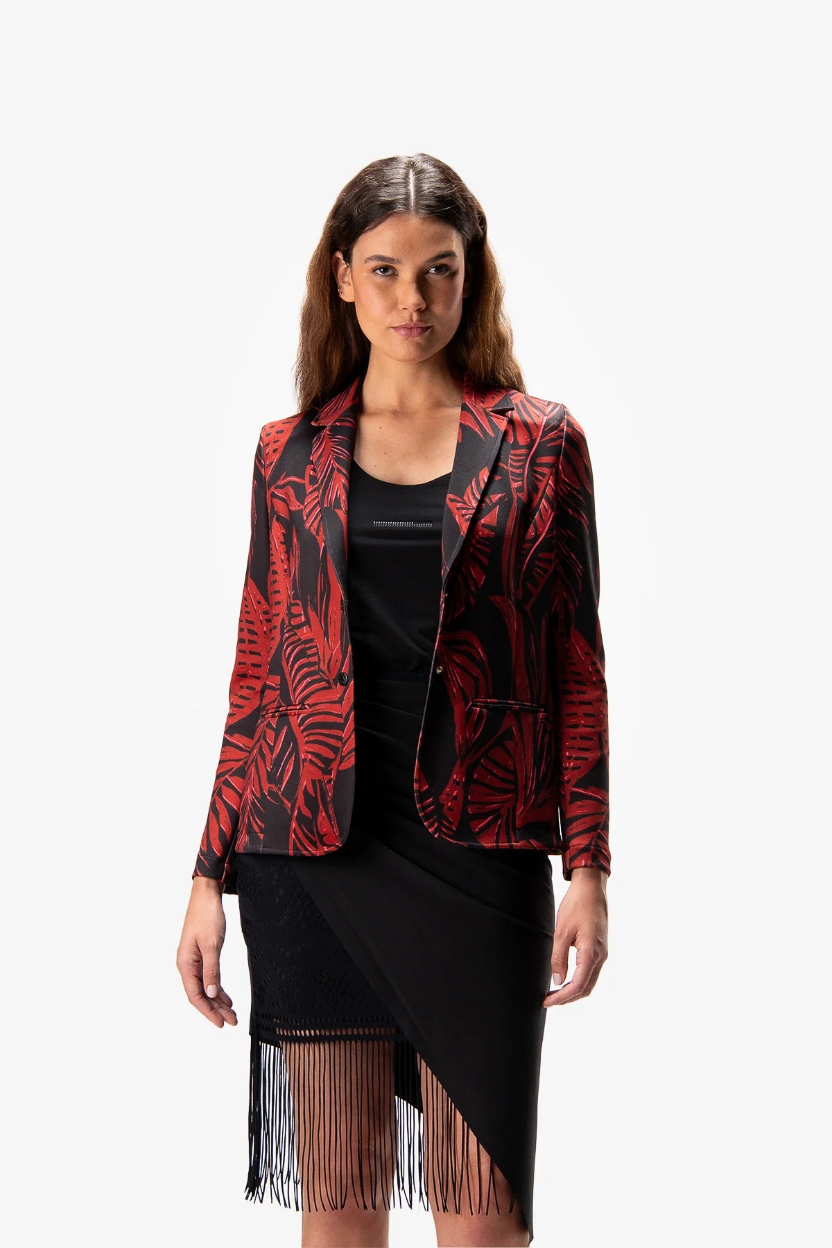 Printed Blazer