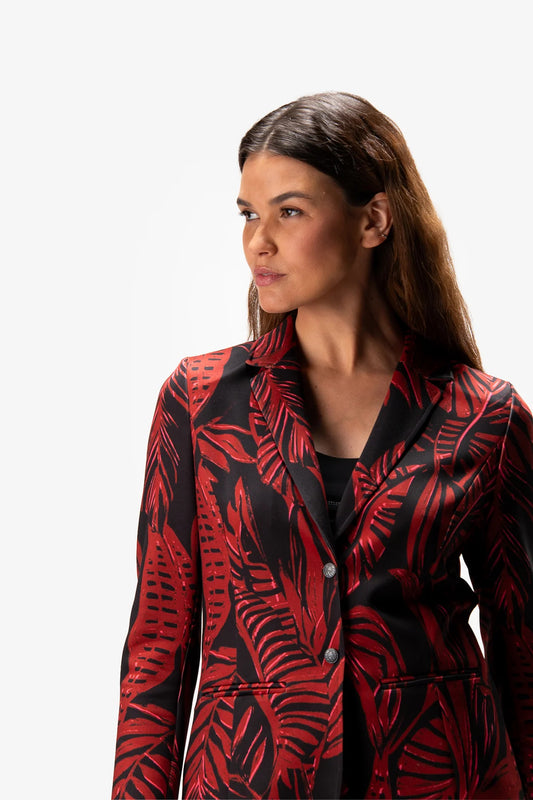 Printed Blazer