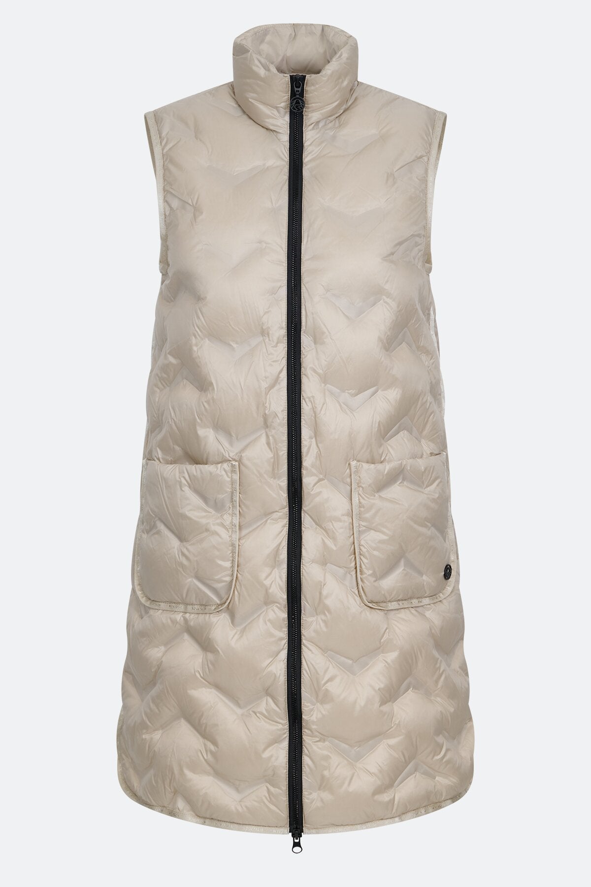 Long Down Vest