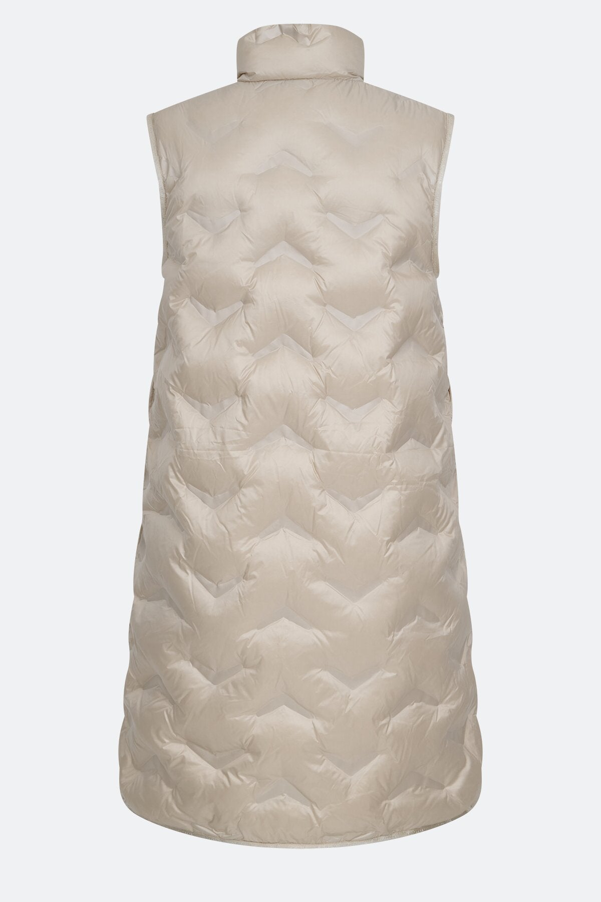 Long Down Vest