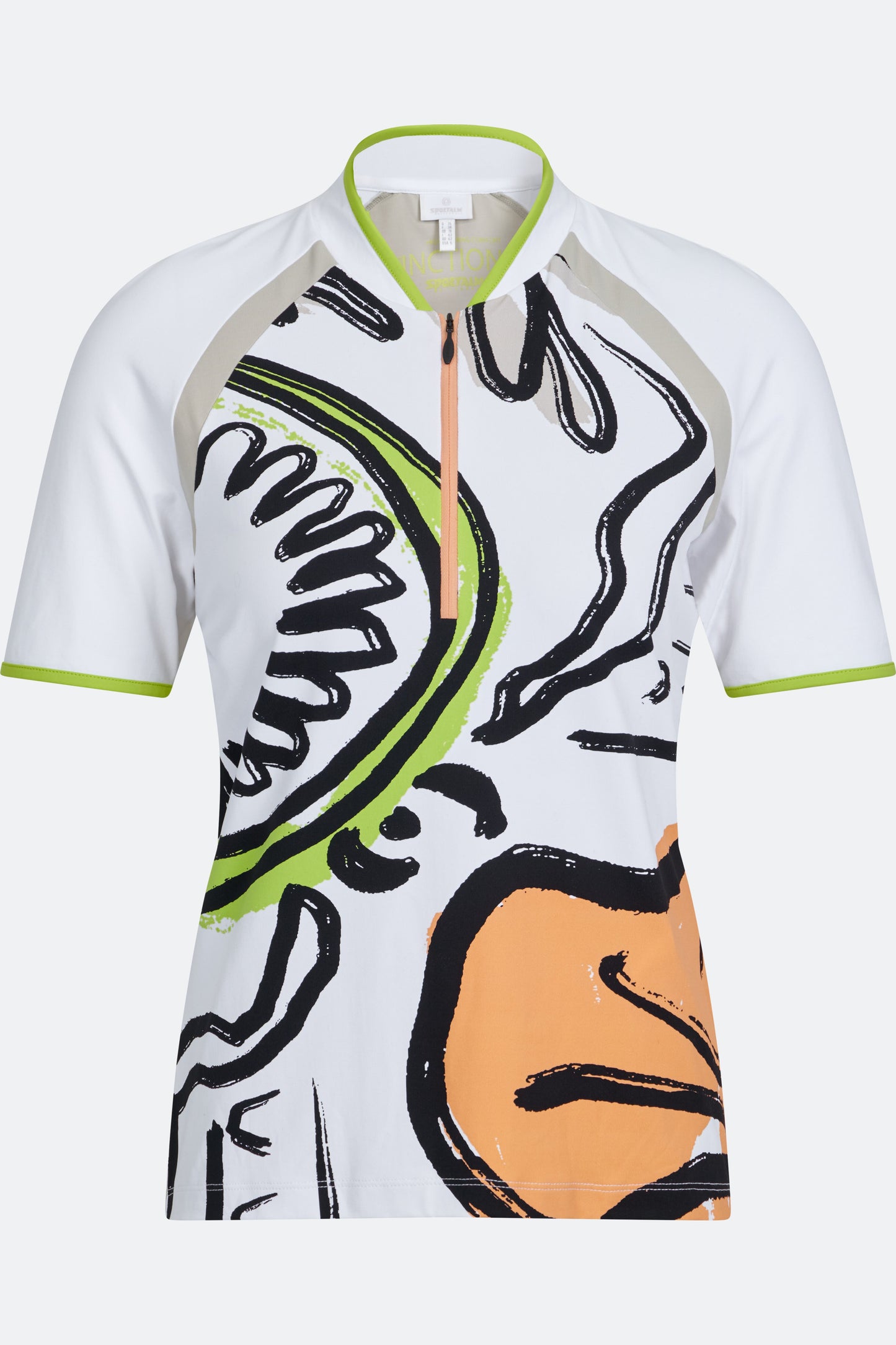 Patterned Polo Shirt