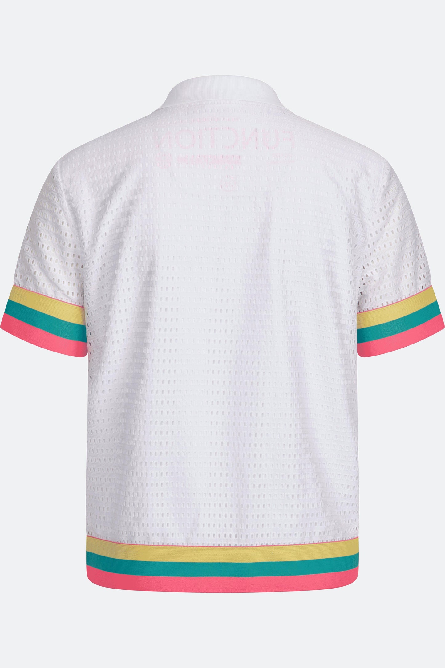 Polo Shirt with Knitted Collar